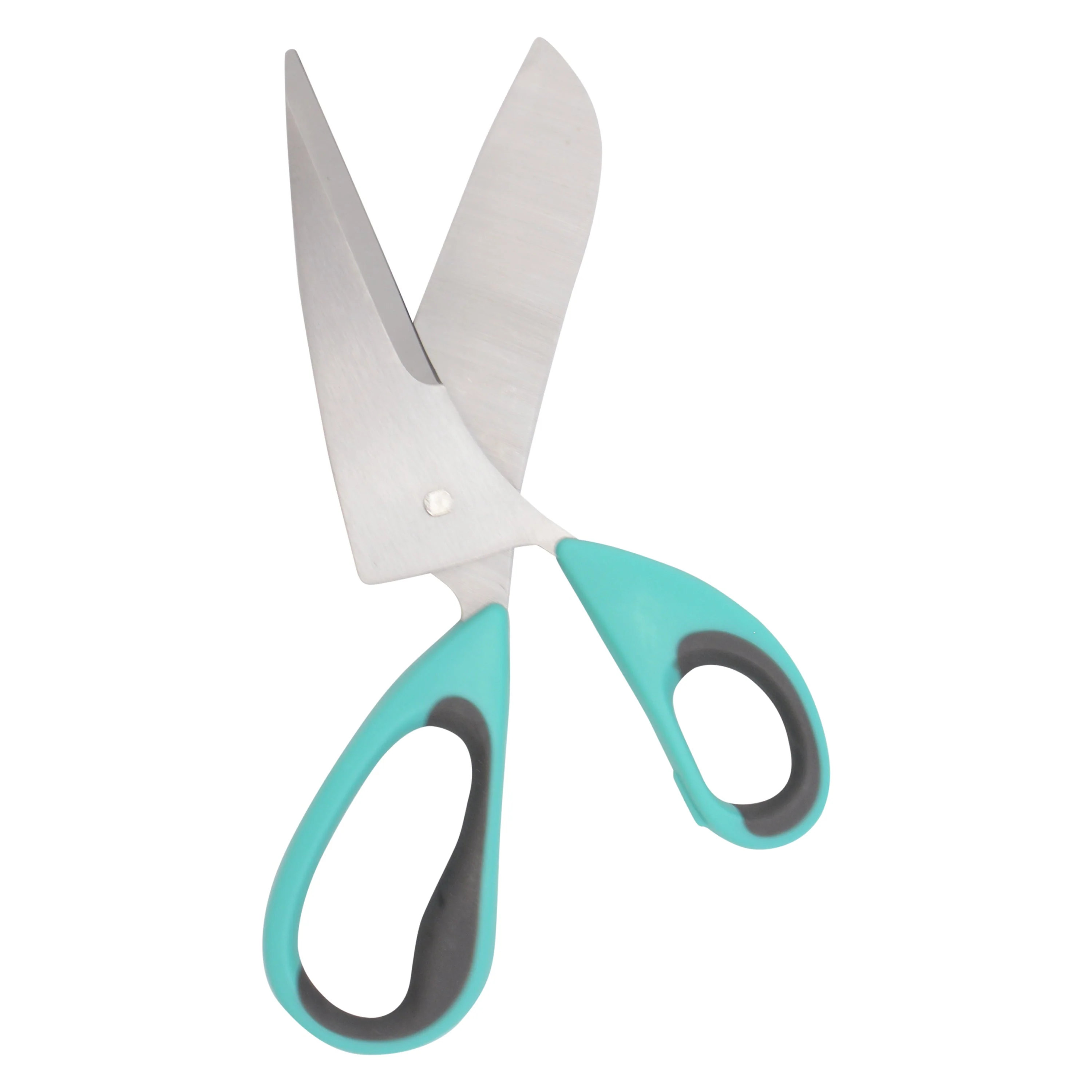 Westcott 9" Titanium Bonded Soft Handle Kitchen Pizza Scissors, Teal (00825) - Image 6
