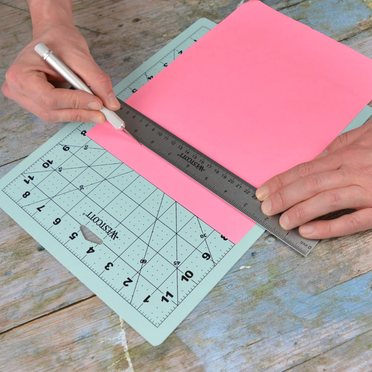 Westcott 9 X 12in Self-Healing Craft Cutting Mat with Grid for Sewing, Quilting, Card Making (00503-PARENT) - Image 7