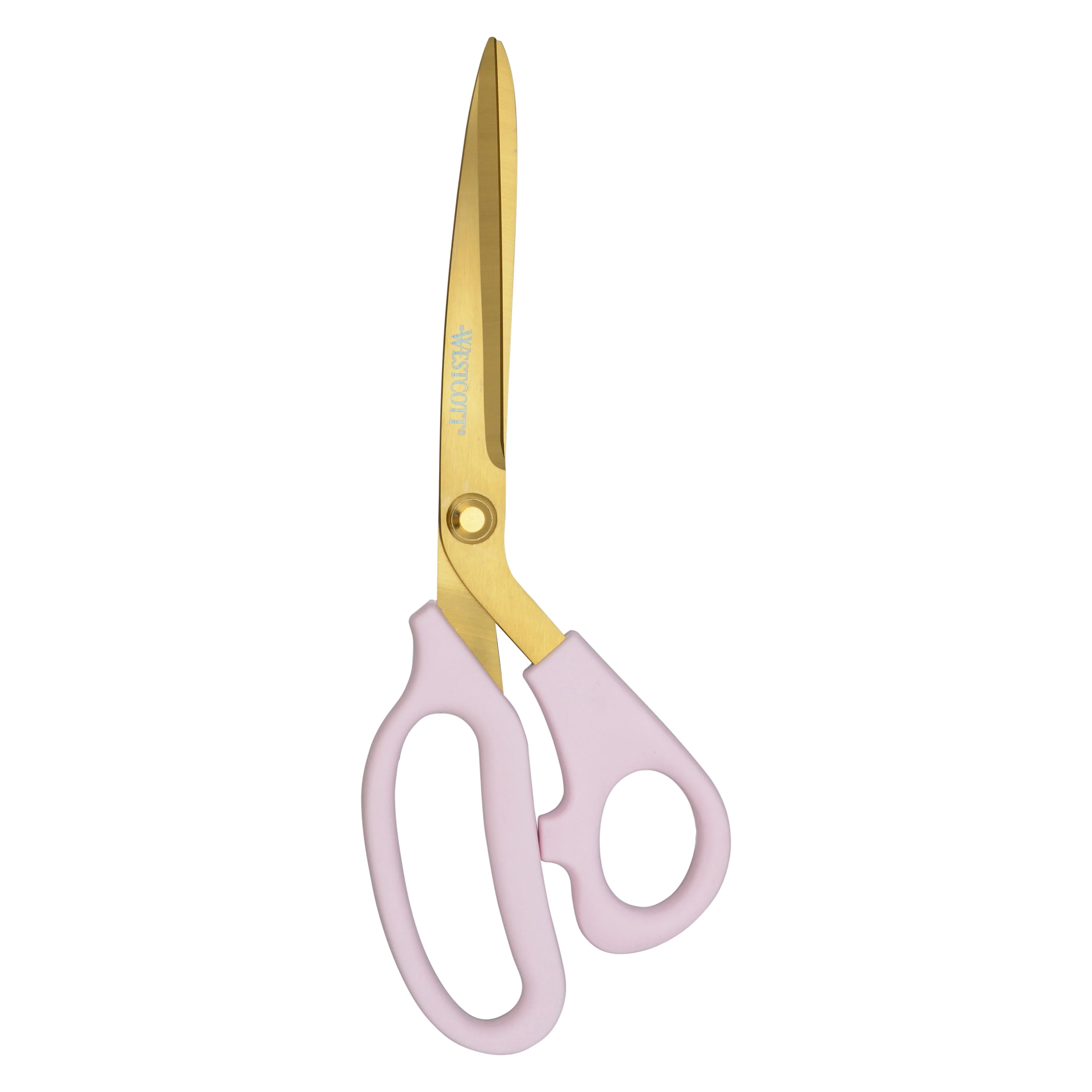 Westcott 9in All Purpose Kitchen Shears, Pink with Gold Blade (00824) - Image 3