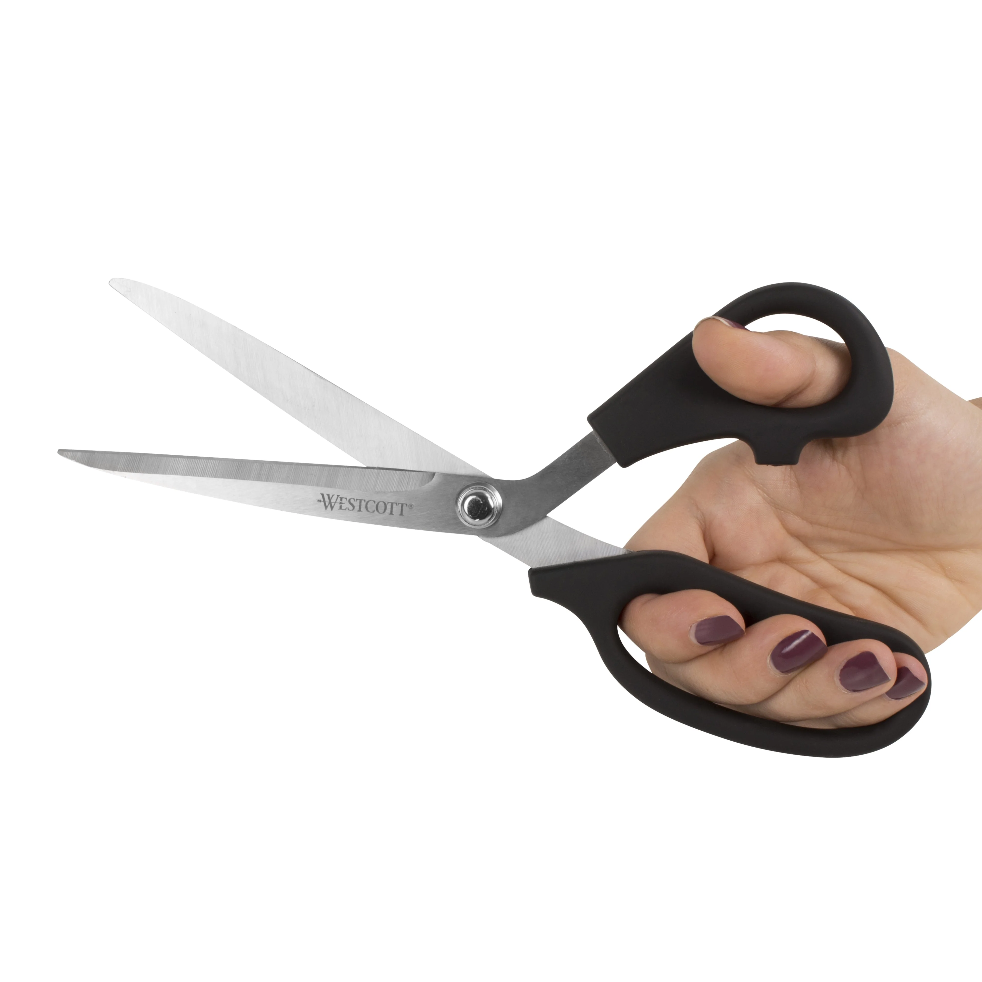 Westcott All Purpose Plus 9" Bent Sewing Scissor (16410) - Image 2