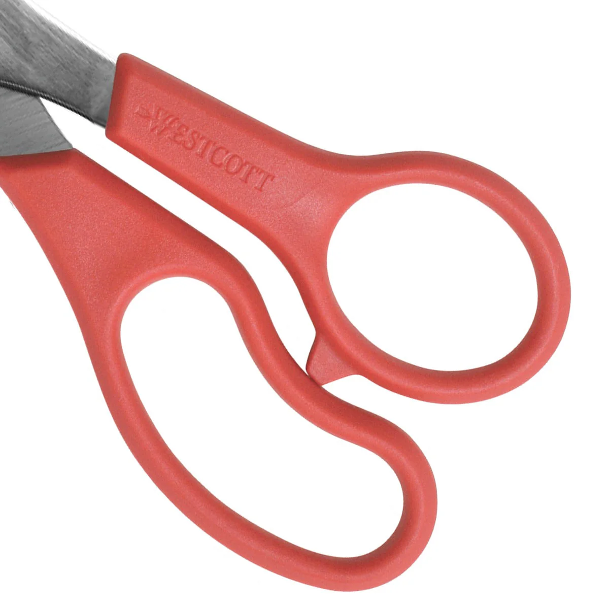 Westcott All Purpose Value Stainless Steel Scissors, 8", Red (40618) - Image 2