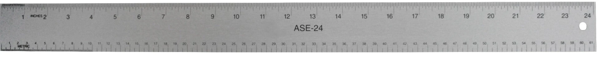 Westcott Aluminum Straight Edge Ruler, 24" (ASE-24)