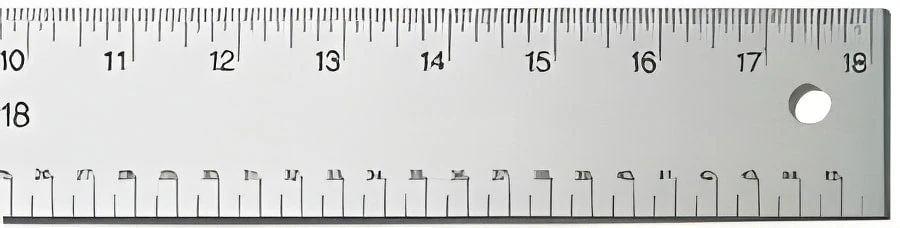 Westcott Aluminum Straight Edge Ruler, 24" (ASE-24) - Image 2