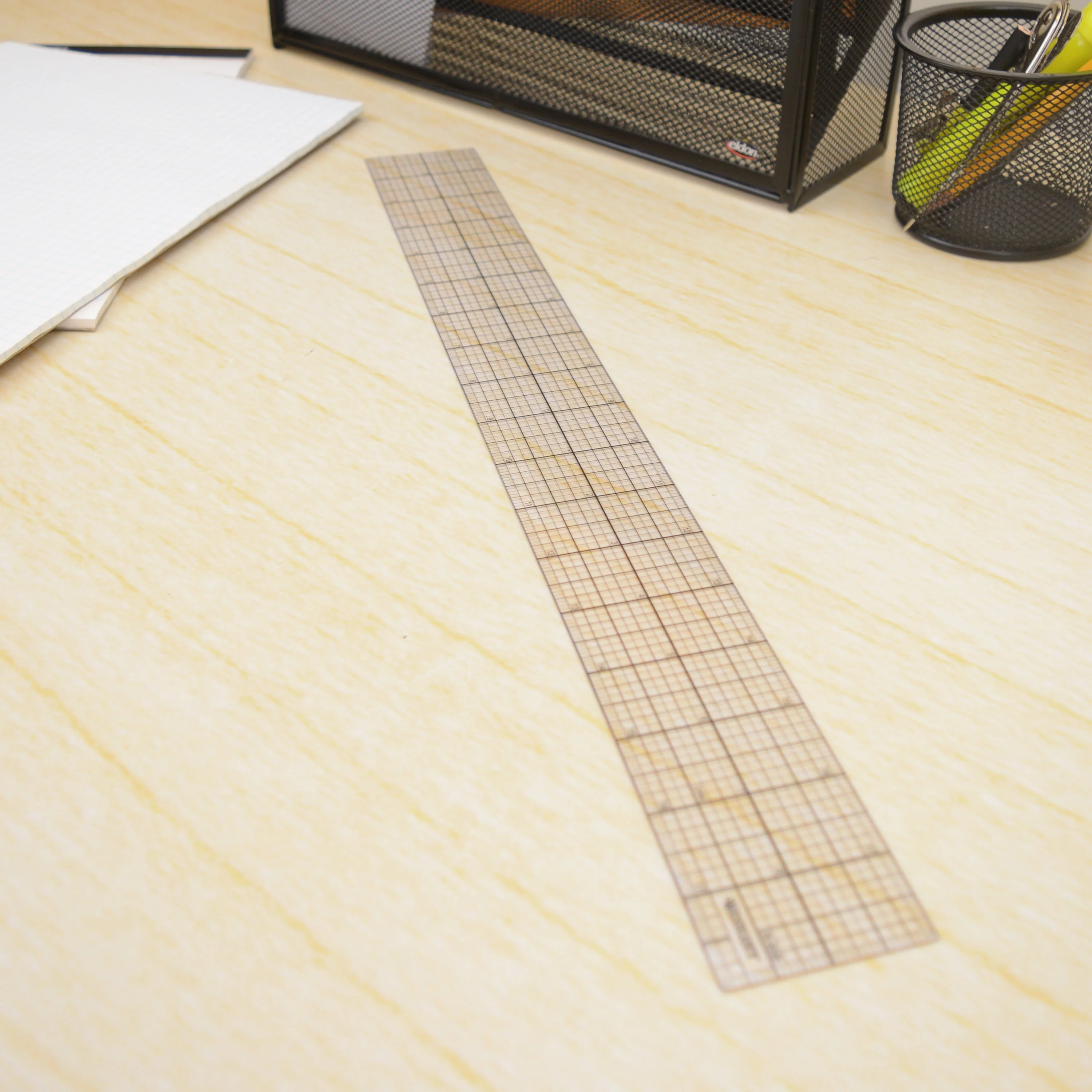 Westcott Beveled Graph Ruler, 2 x 18", Transparent (B-85B) - Image 3