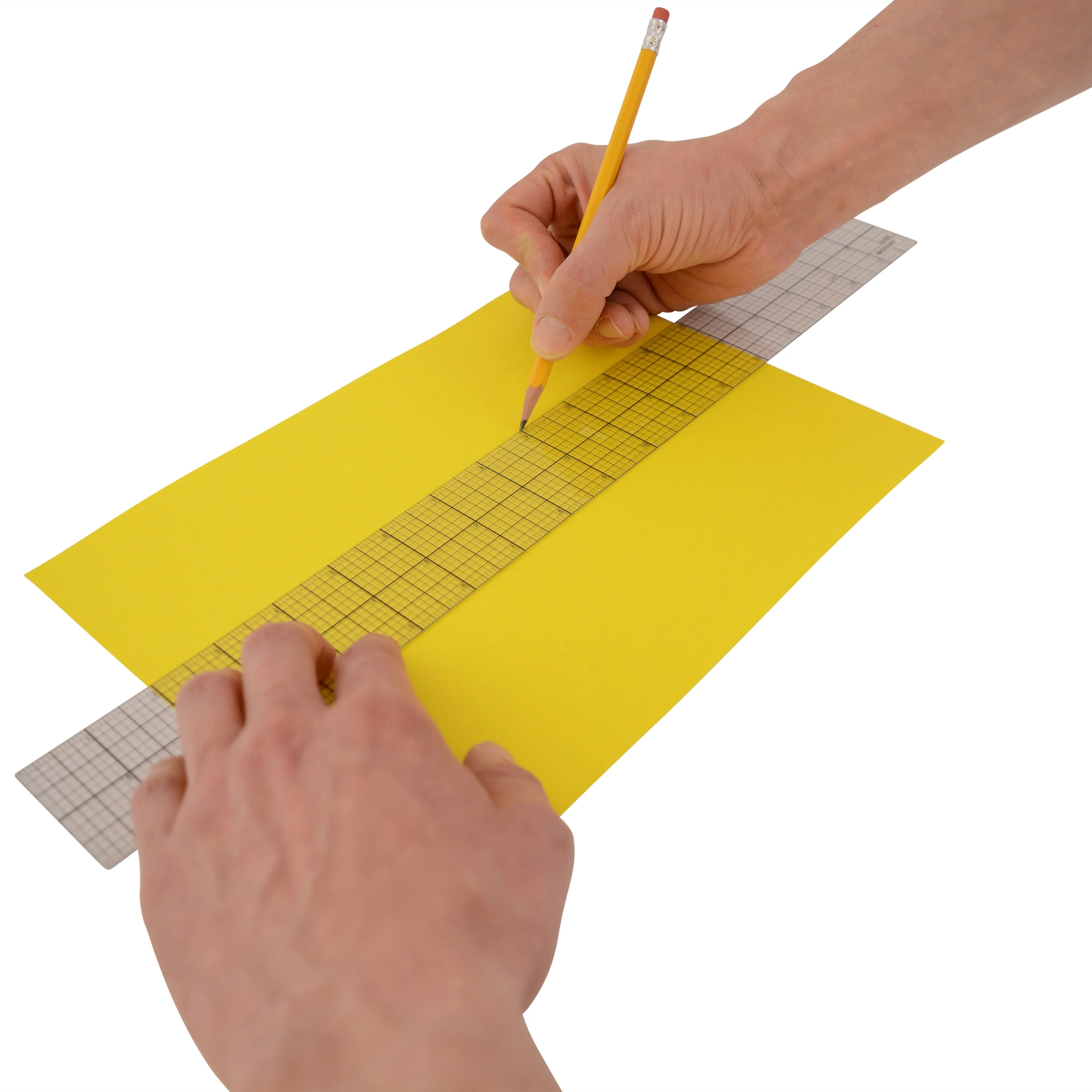 Westcott Beveled Graph Ruler, 2 x 18", Transparent (B-85B) - Image 6
