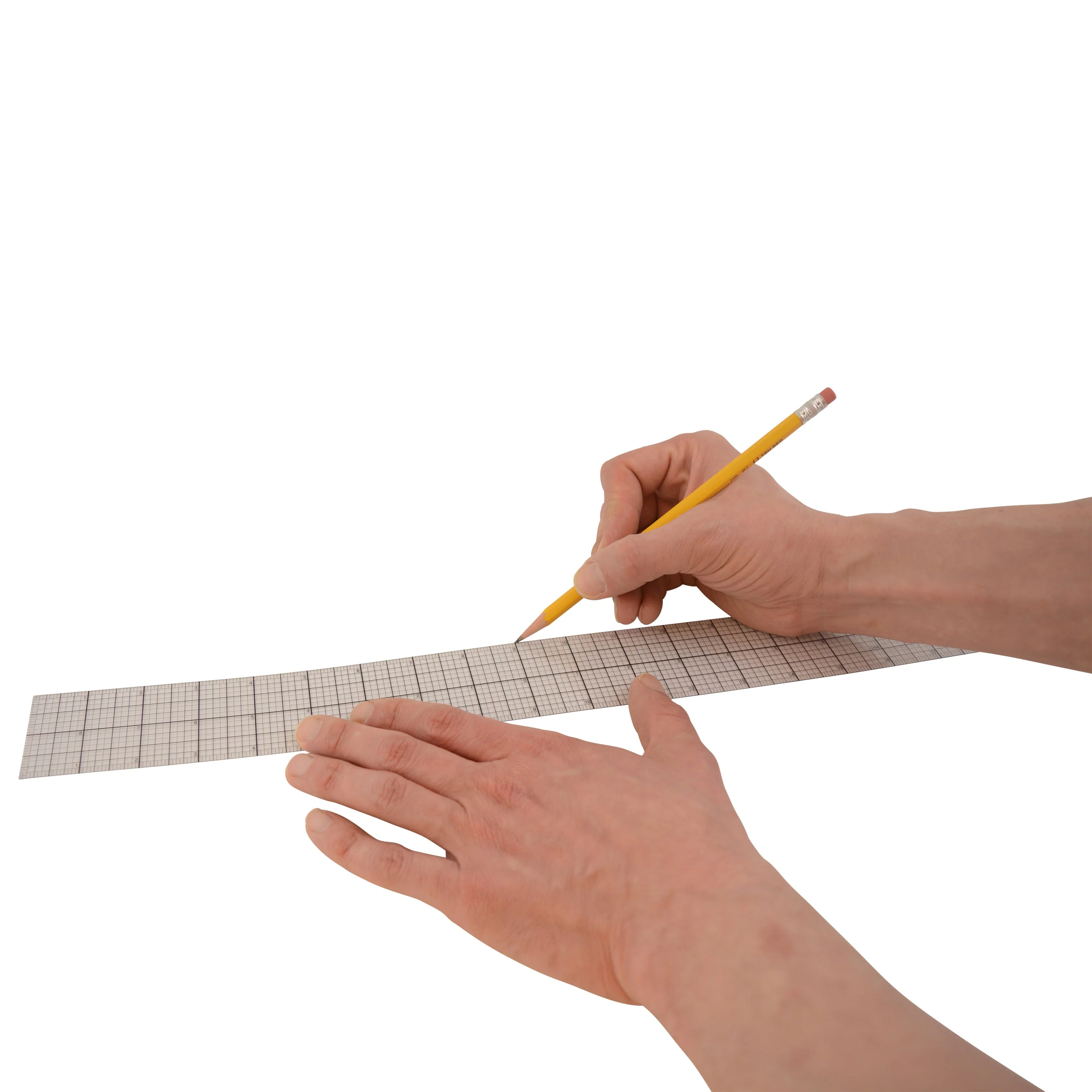 Westcott Beveled Graph Ruler, 2 x 18", Transparent (B-85B) - Image 7