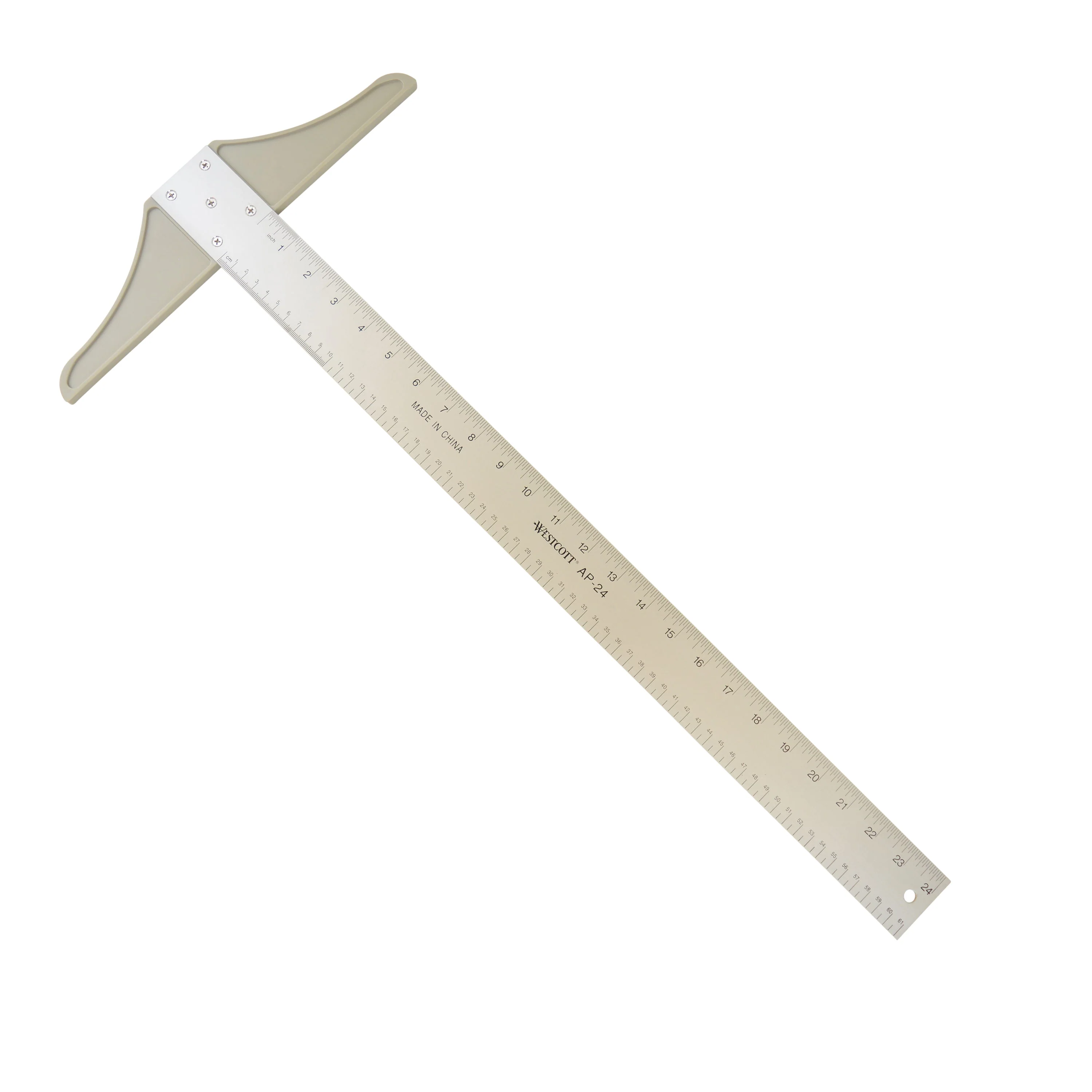 Westcott Graduated T-Square, Aluminum, 24" (AP-24) - Image 5