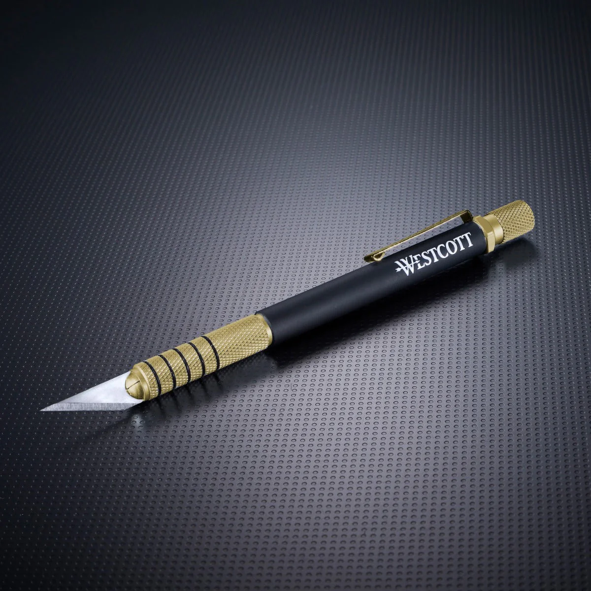 Westcott CarboTitanium Bonded Comfit Fit Hobby Knife, Gold (17312) - Image 4