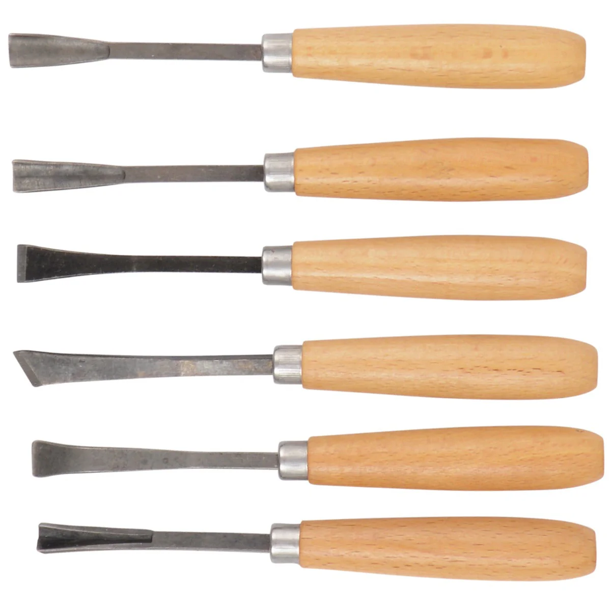 Westcott CarboTitanium Deluxe Carving Tools Set for Wood Working, Soap Carving, Print Making, Clay Sculpture, 6-Piece Set (00675-Parent) - Image 2
