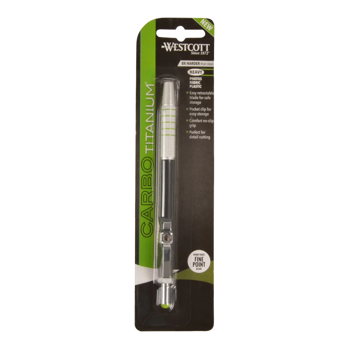 Westcott CarboTitanium Bonded Pen Style Hobby Knife (16963) - Image 3