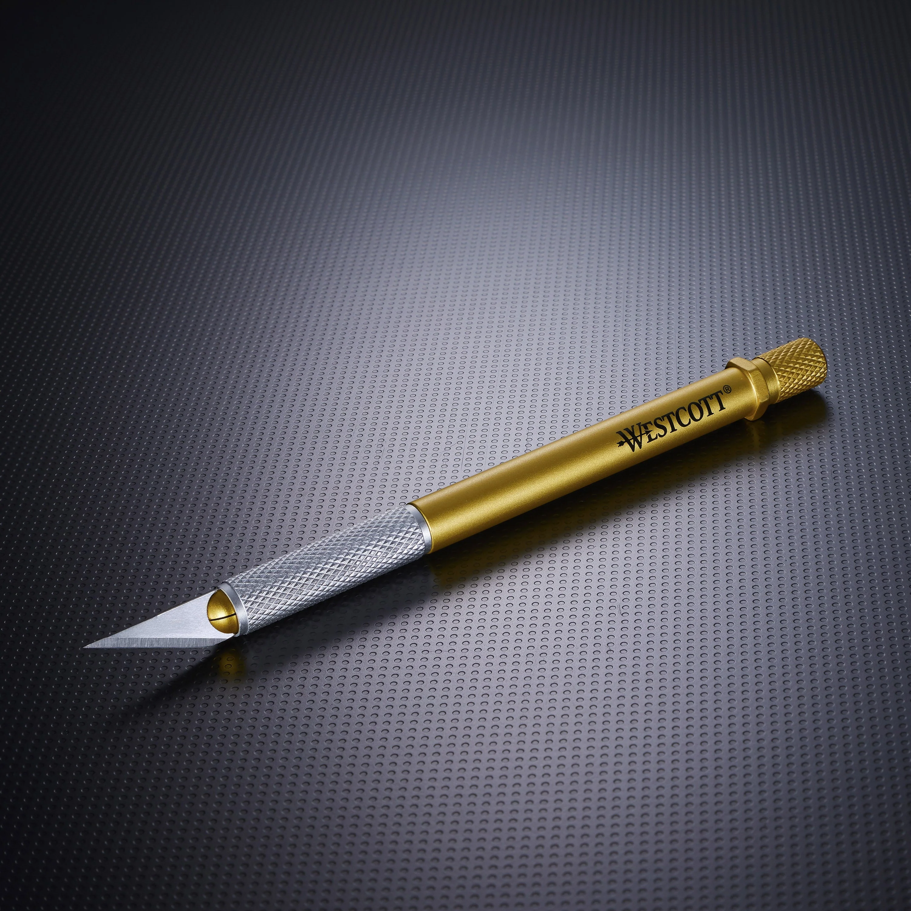 Westcott CarboTitanium Bonded Regular Size Hobby Knife, Gold (17309) - Image 6