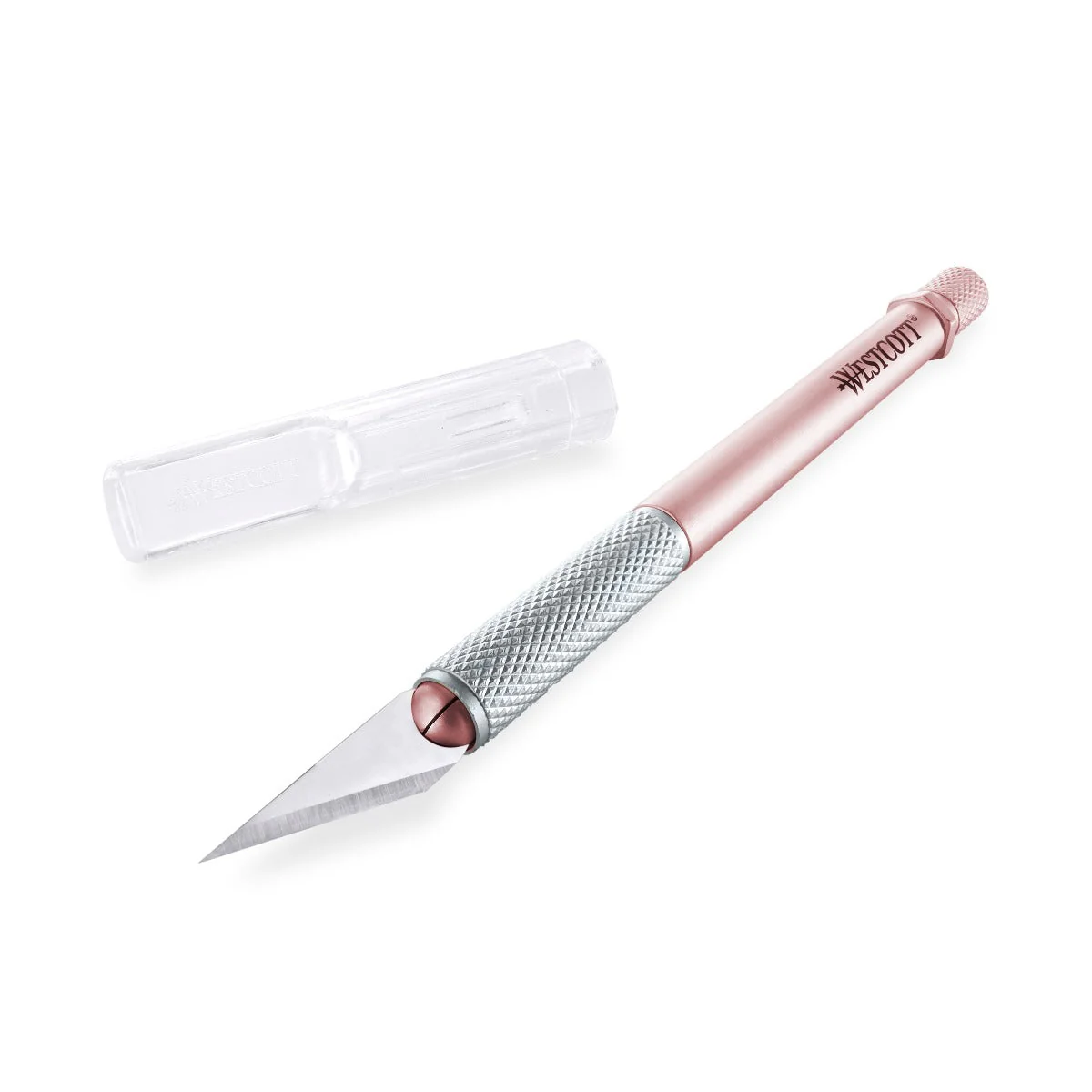Westcott CarboTitanium Bonded Regular Size Hobby Knife, Rose Gold (17308) - Image 7