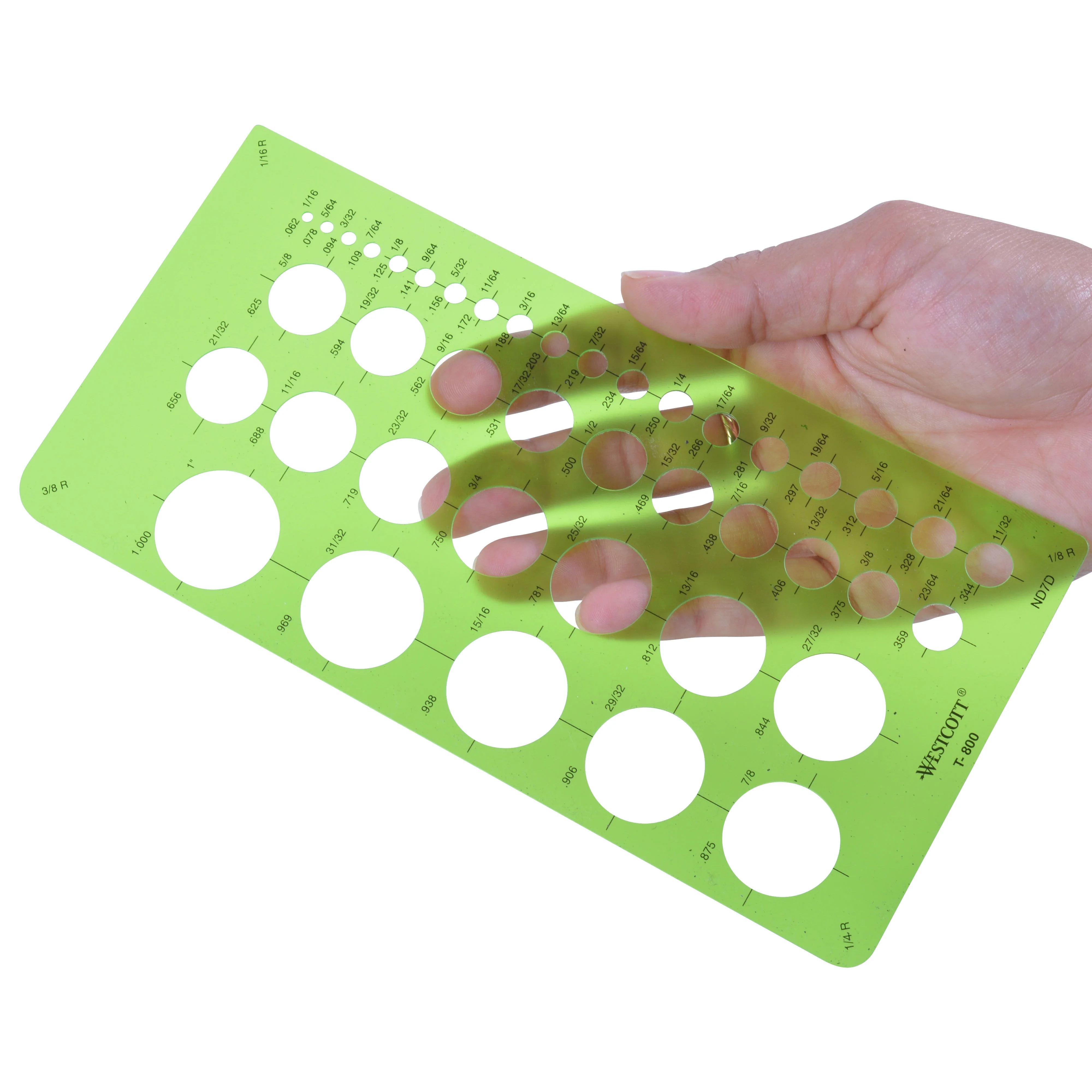 Westcott Circle Template, Small, (T-800) - Image 3