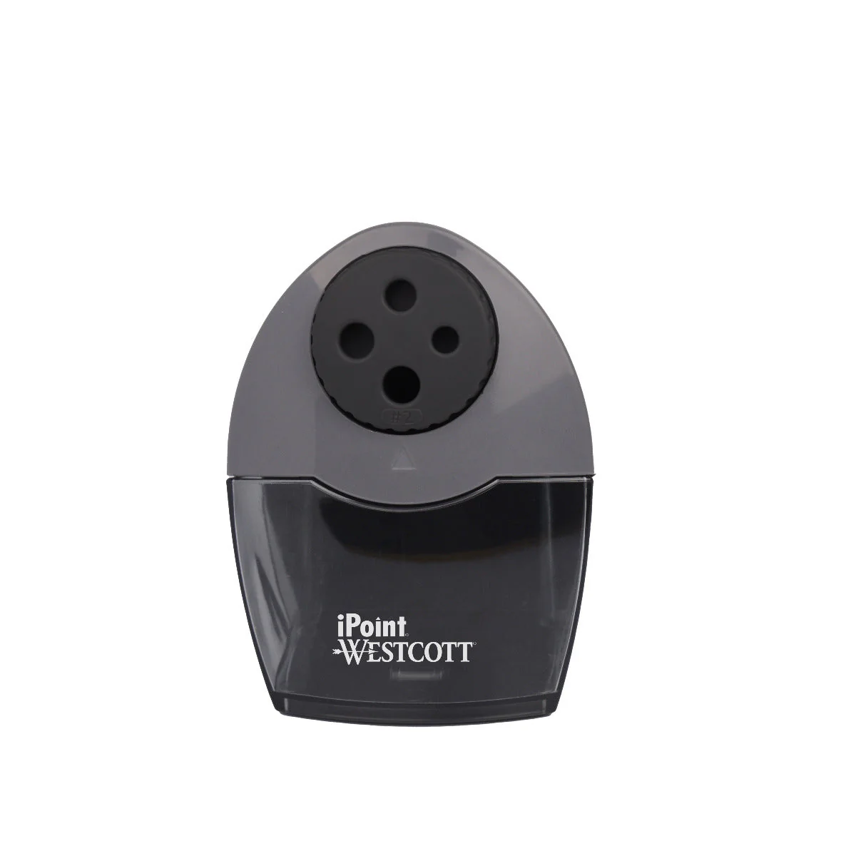 Westcott Compact Electric Multi Hole Horizontal Pencil Sharpener (00406) - Image 2