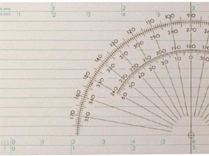 Westcott Course Protractor Plotter Ruler, 15", Transparent (P-72) - Image 4