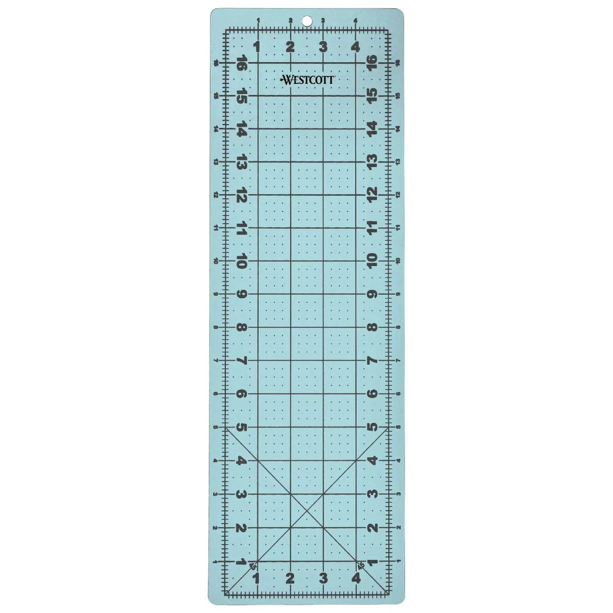 Westcott 3-Piece Craft Set - 45mm Rotary Cutter for Fabric, Cutting Mat, and Ruler (14798) - Image 6