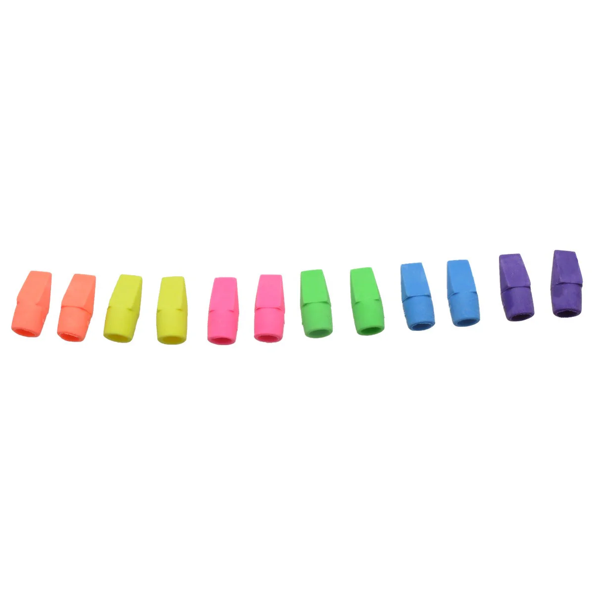 Westcott Eraser Pencil Toppers, Assorted Colors (14891) - Image 3