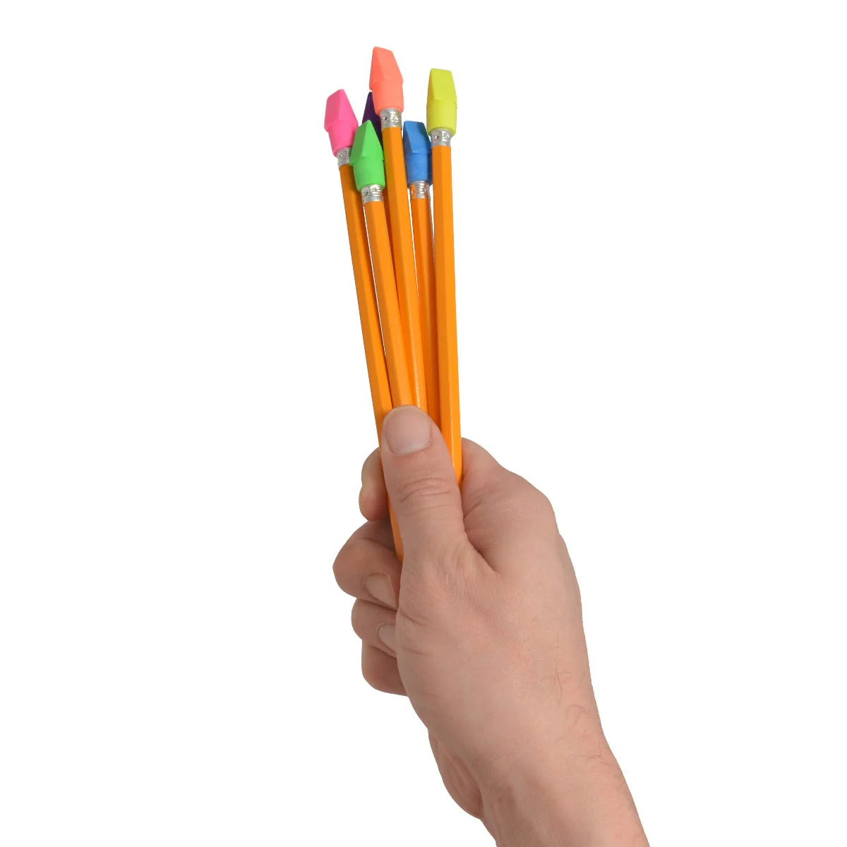 Westcott Eraser Pencil Toppers, Assorted Colors (14891) - Image 5