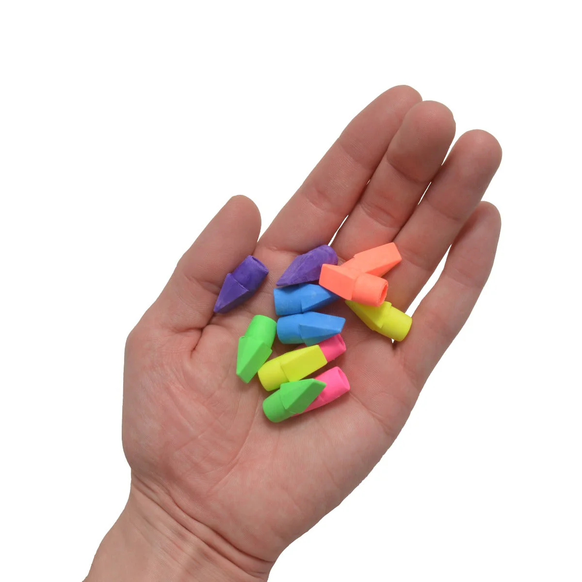 Westcott Eraser Pencil Toppers, Assorted Colors (14891) - Image 7