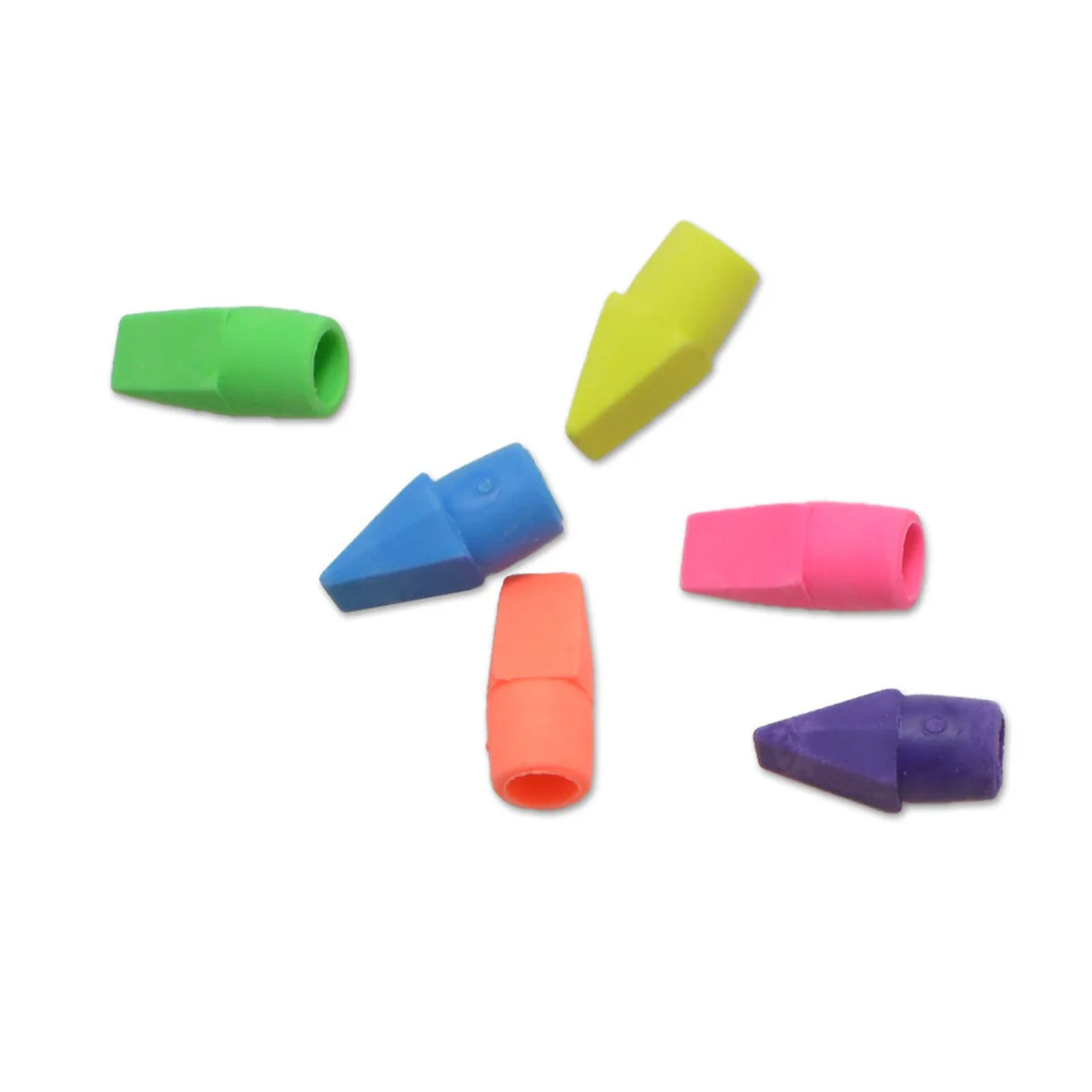 Westcott Eraser Pencil Toppers, Assorted Colors (14891) - Image 8