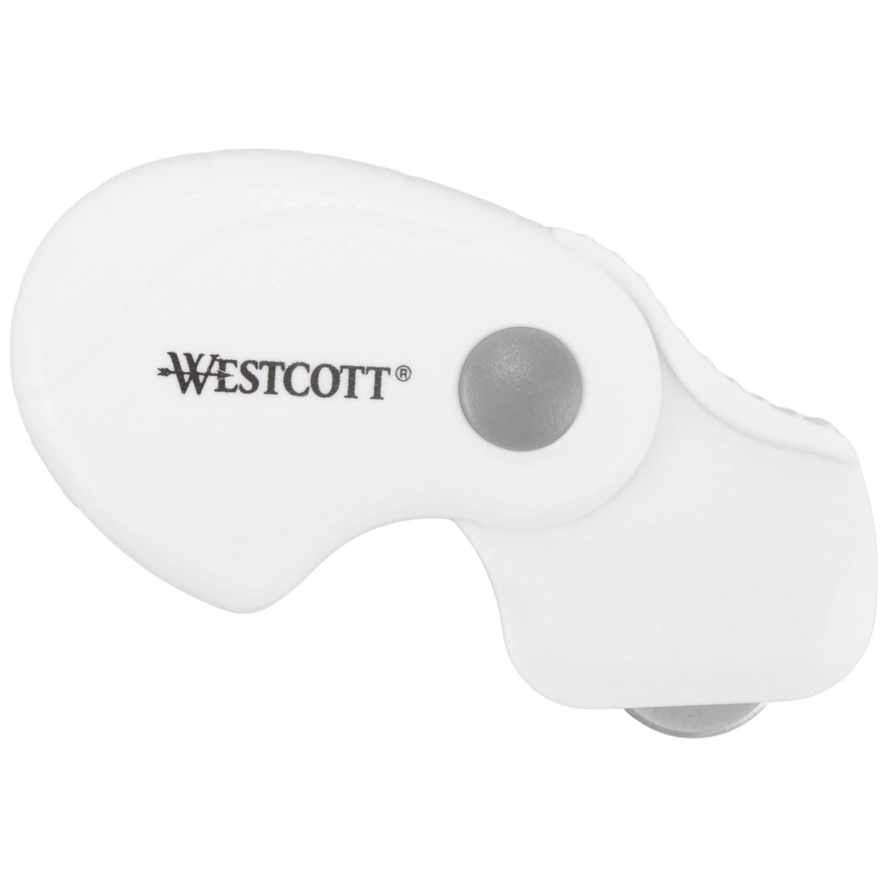 Westcott Folding Scissors and Rotary Cutter, Portable, Titanium Blades and White Handles for Travel, Crafting and Sewing, 2-Piece Set (00733) - Image 10