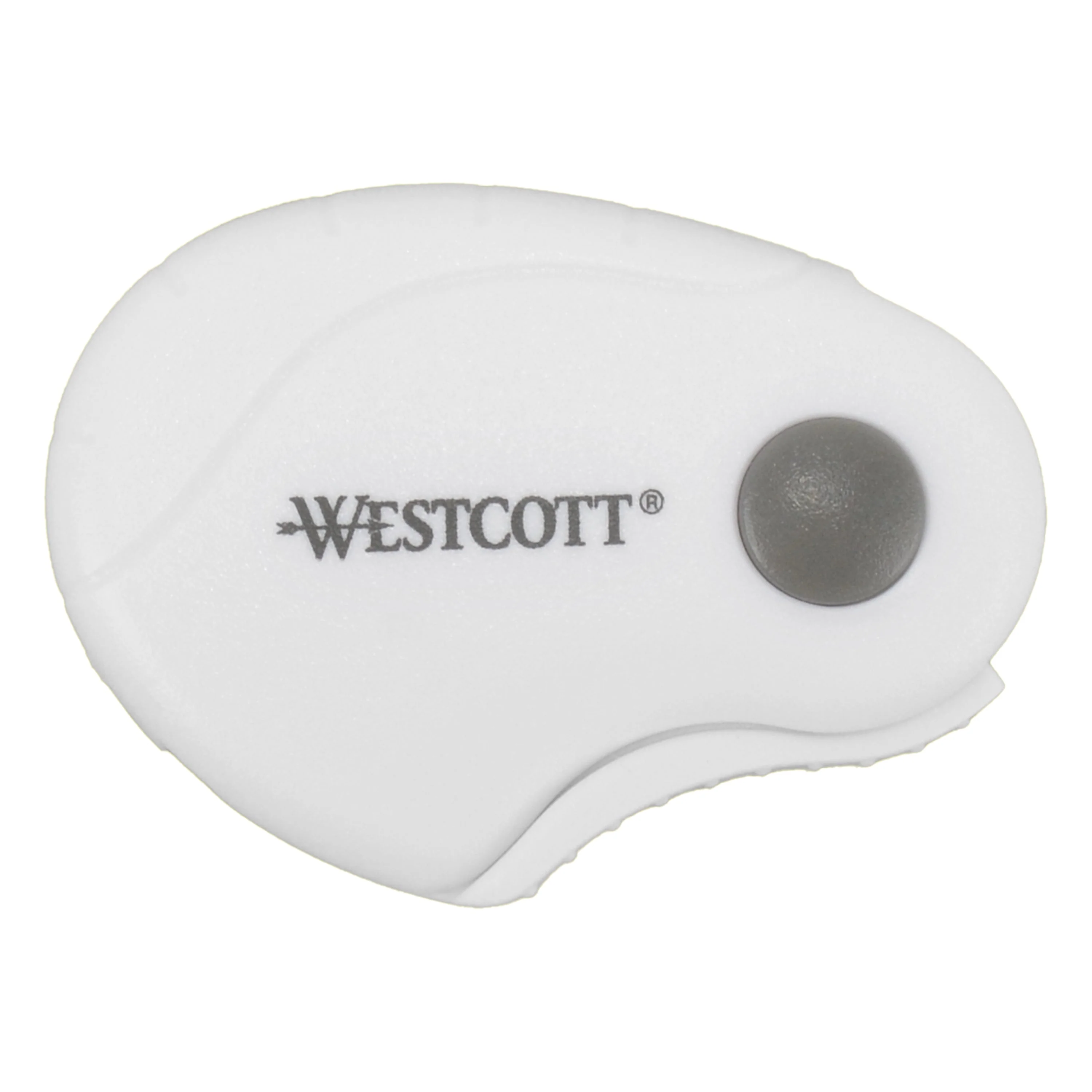 Westcott Folding Scissors and Rotary Cutter, Portable, Titanium Blades and White Handles for Travel, Crafting and Sewing, 2-Piece Set (00733) - Image 9
