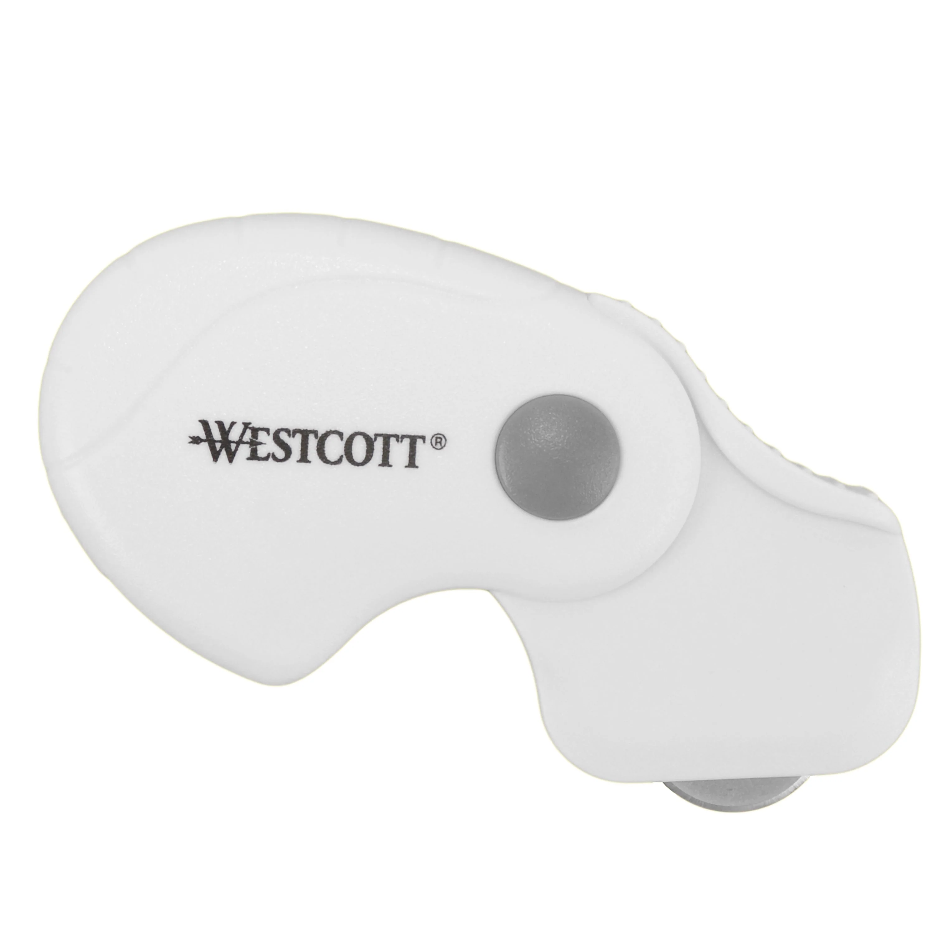 Westcott Folding Scissors, Slicer and Rotary Cutter, Portable, Titanium Blades and White Handles for Travel, Crafting and Sewing, 3-Piece Set (00760) - Image 9