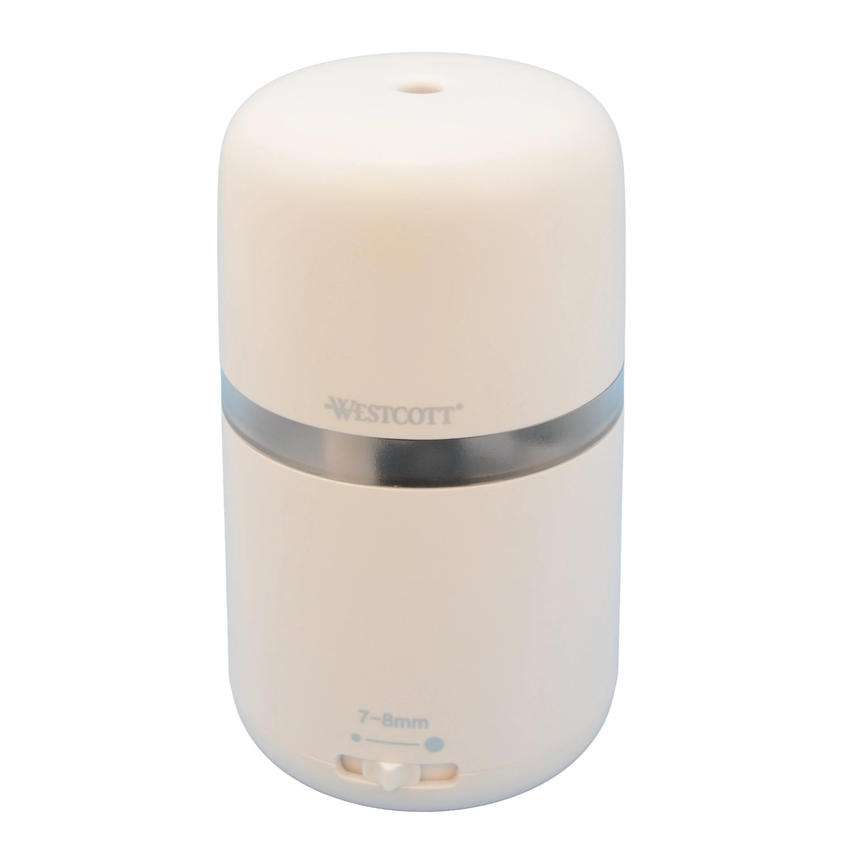 Westcott Two-in-One Fully Automatic Battery and Electric Pencil Sharpener, White (00981-PARENT) - Image 2