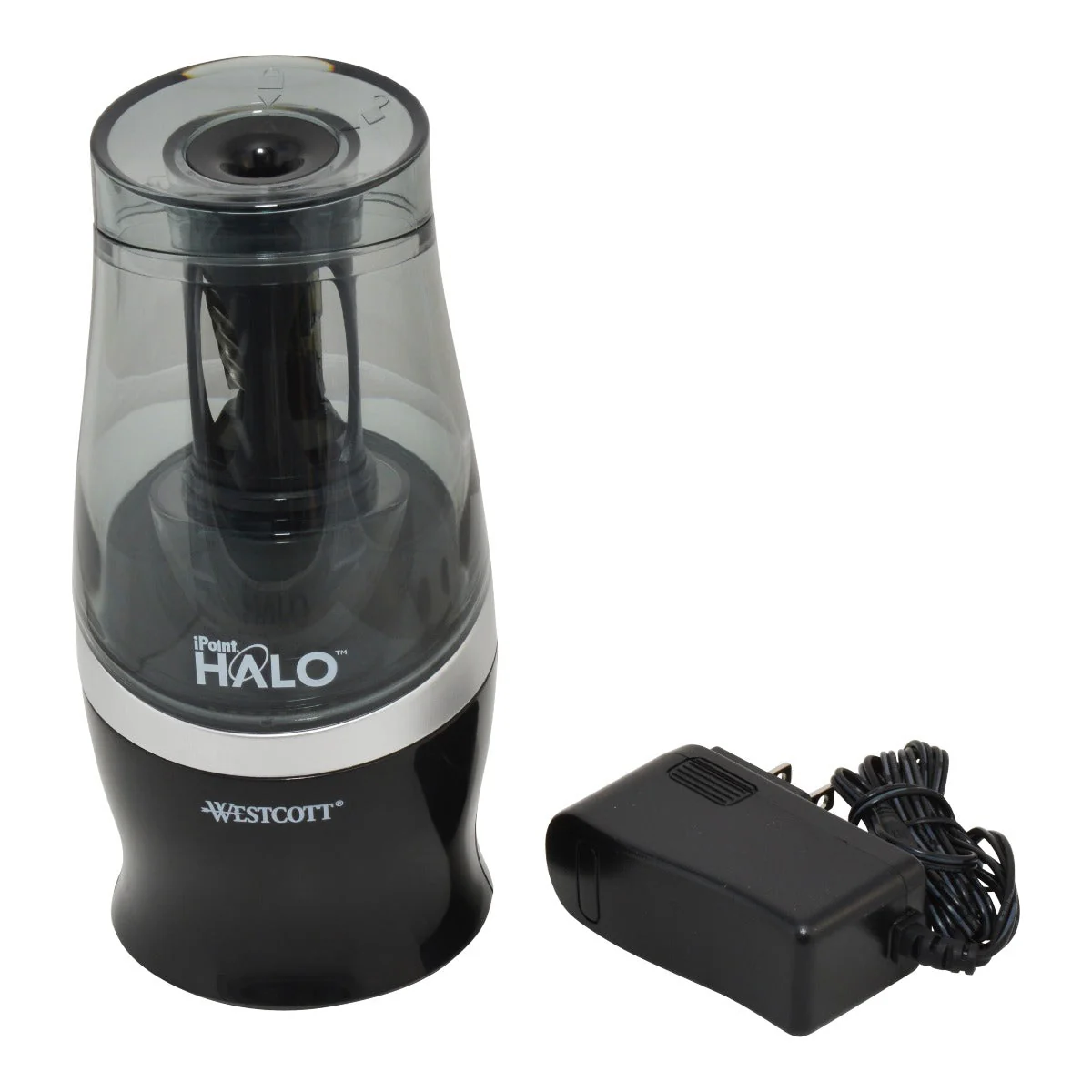 Westcott Halo Electric Pencil Sharpener, Assorted Colors - Image 4