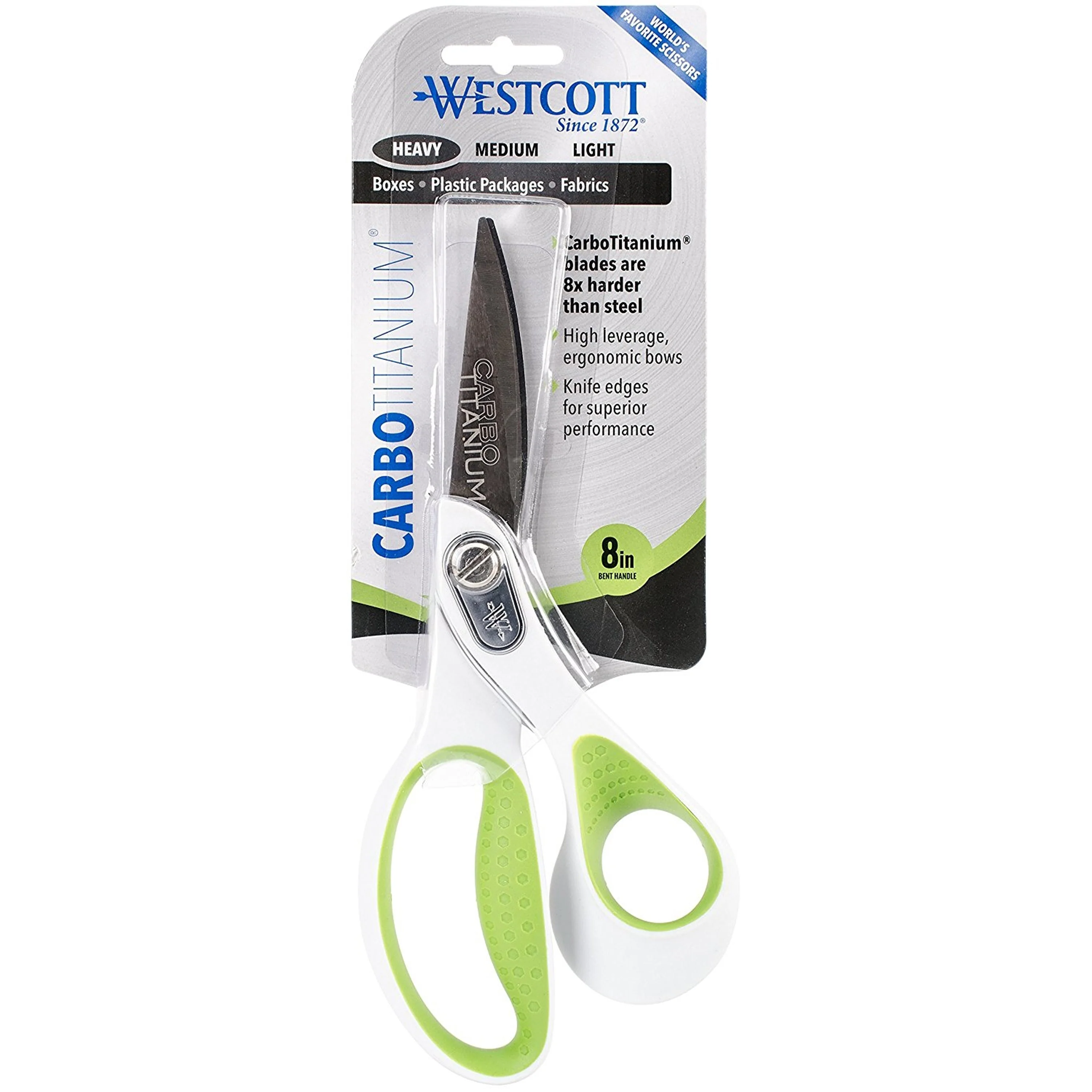Westcott Heavy Duty CarboTitanium Bonded 8" Bent Scissors (16446) - Image 5