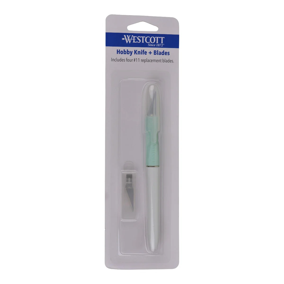 Westcott Hobby Craft Knife #11 Replacement Blades, Stainless Steel, White, 4-Pack (17863) - Image 11