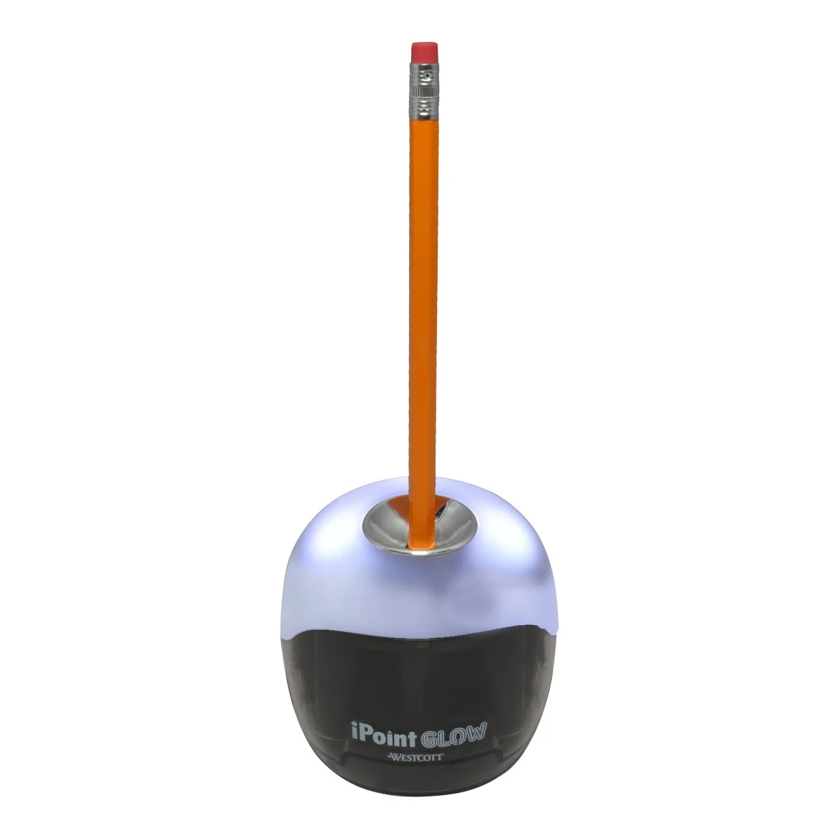 Westcott iPoint Glow Color Changing Battery Pencil Sharpener (15569) - Image 4