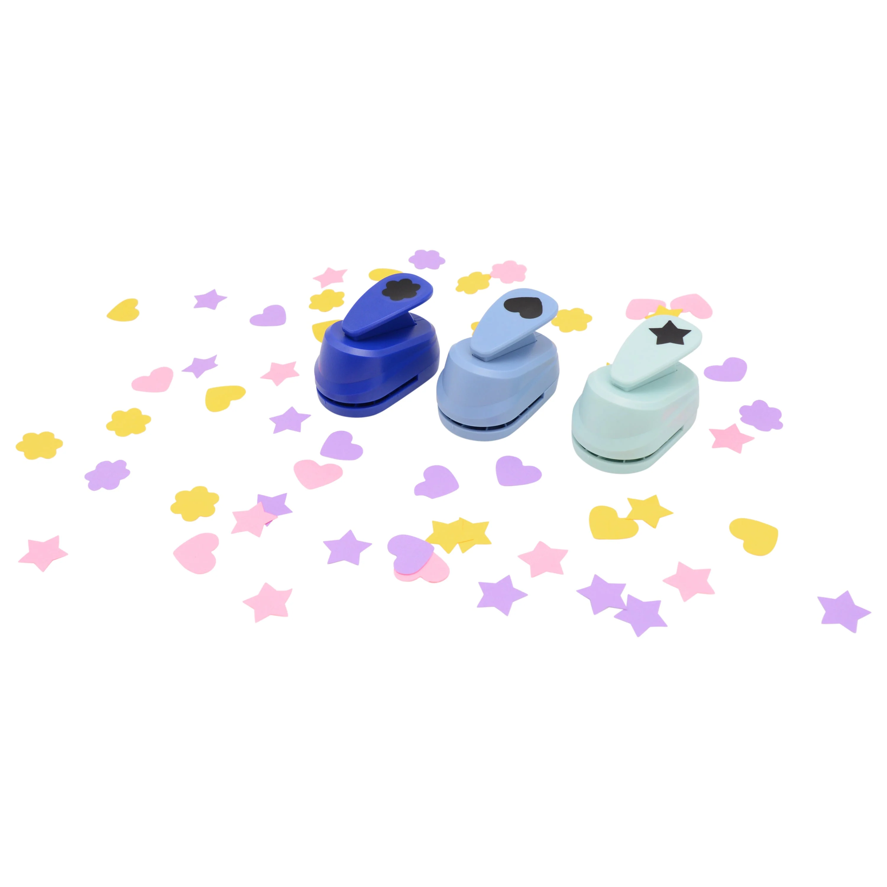 Westcott Jumbo Paper Punch Set, 3 Piece (00720-Parent) - Image 4