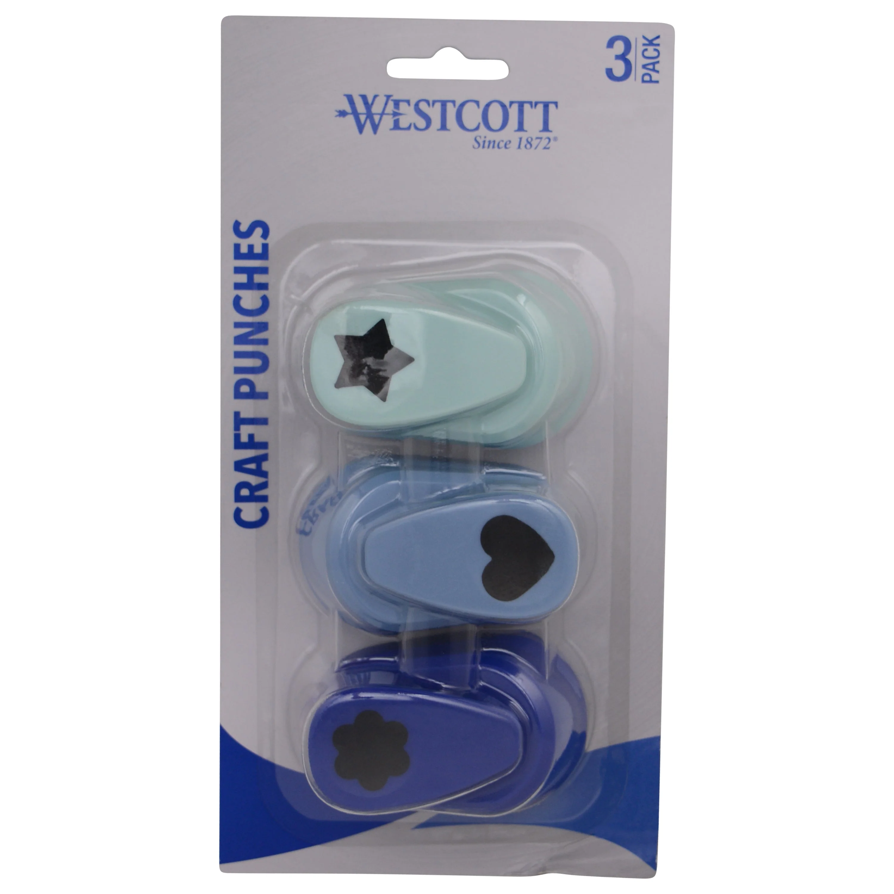 Westcott Jumbo Paper Punch Set, 3 Piece (00720-Parent) - Image 6