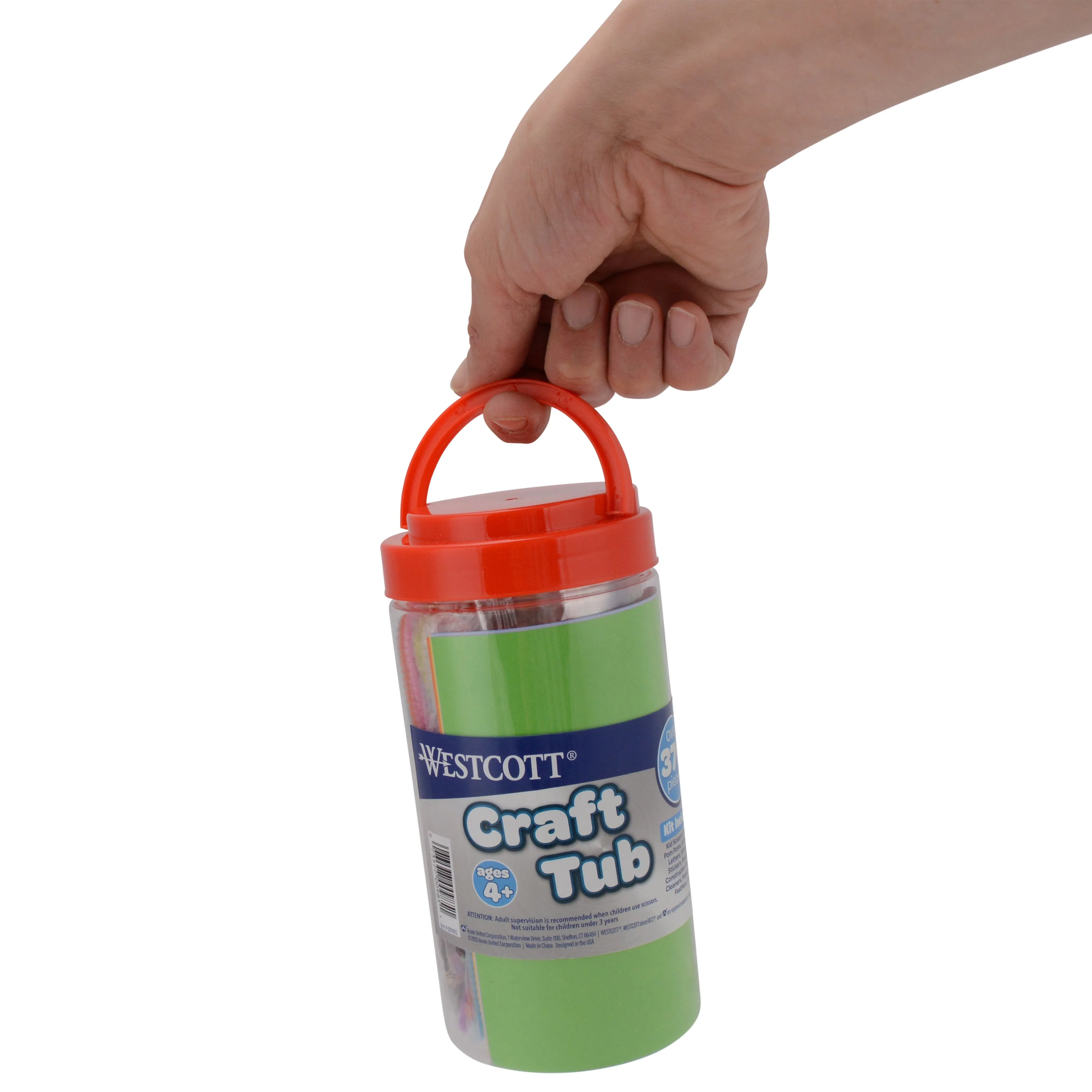 Westcott Kids Craft Tub with Over 300 Pieces (00985-PARENT) - Image 5