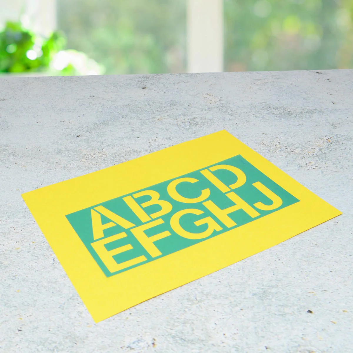 Westcott LetterCraft 2" Stencils, Helvetica Font (15841) - Image 6