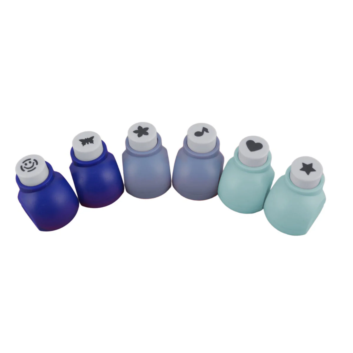 Westcott Mini Paper Punches, Set of 6 (00590-PARENT)