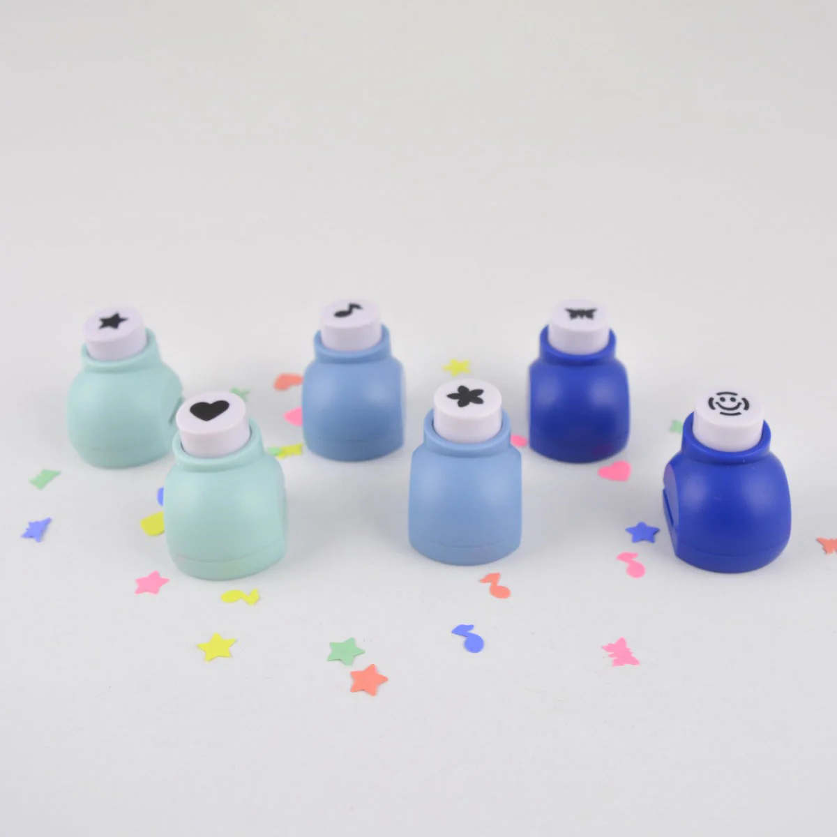 Westcott Mini Paper Punches, Set of 6 (00590-PARENT) - Image 5
