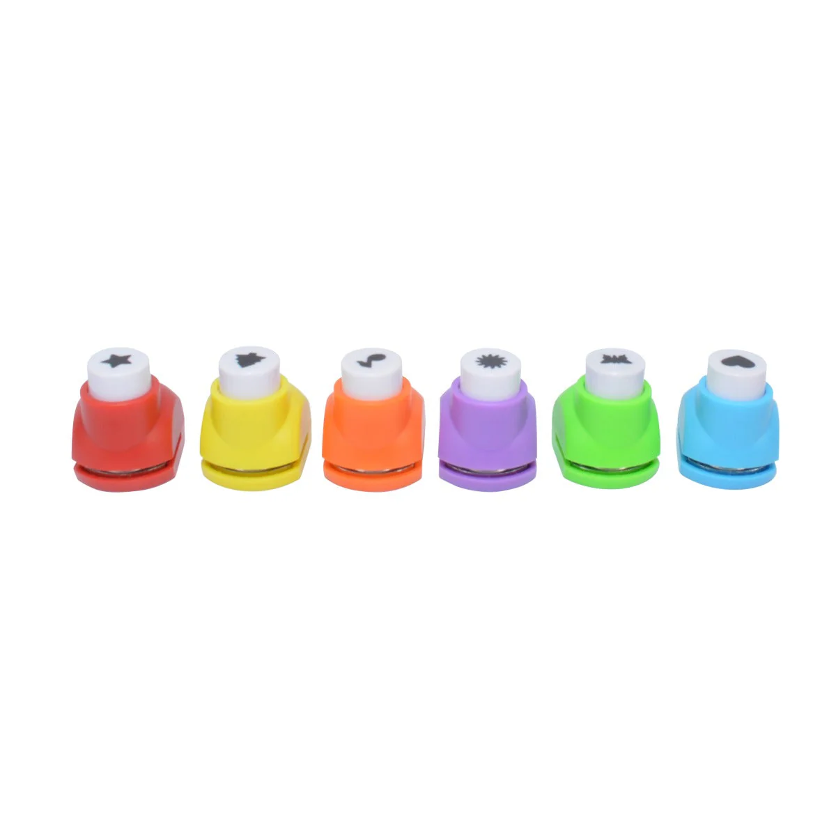 Westcott Mini Paper Punches, Set of 6 (17971) - Image 6