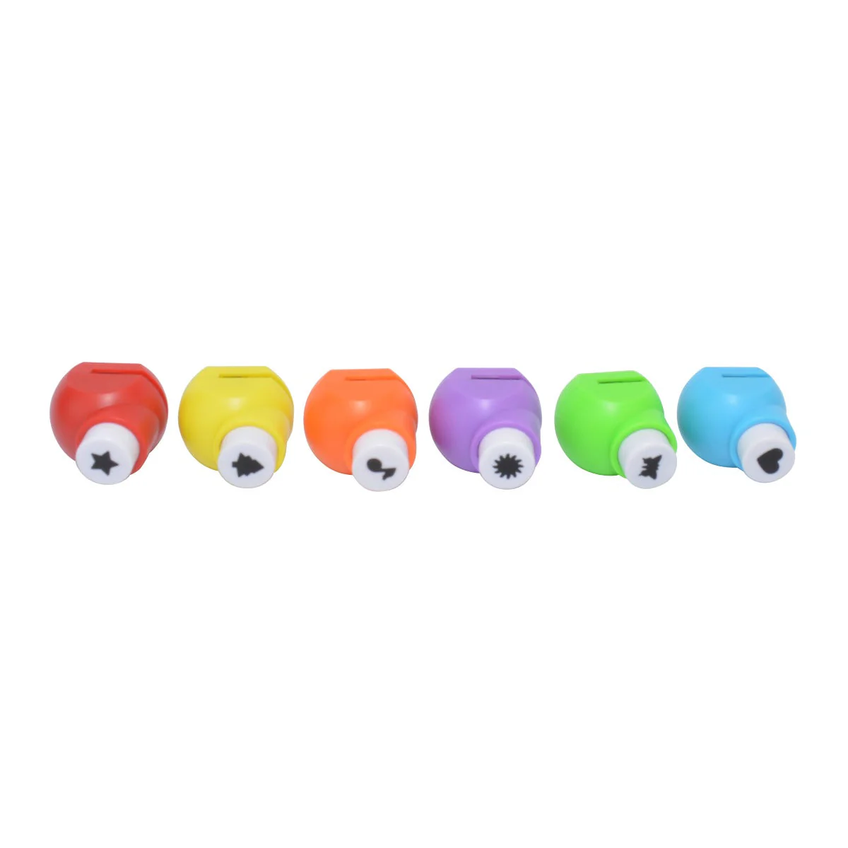 Westcott Mini Paper Punches, Set of 6 (17971) - Image 7
