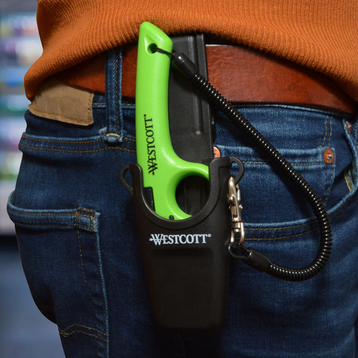 Westcott Non-Replaceable Finger Loop with Lanyard and Holster (17773-PARENT) - Image 3