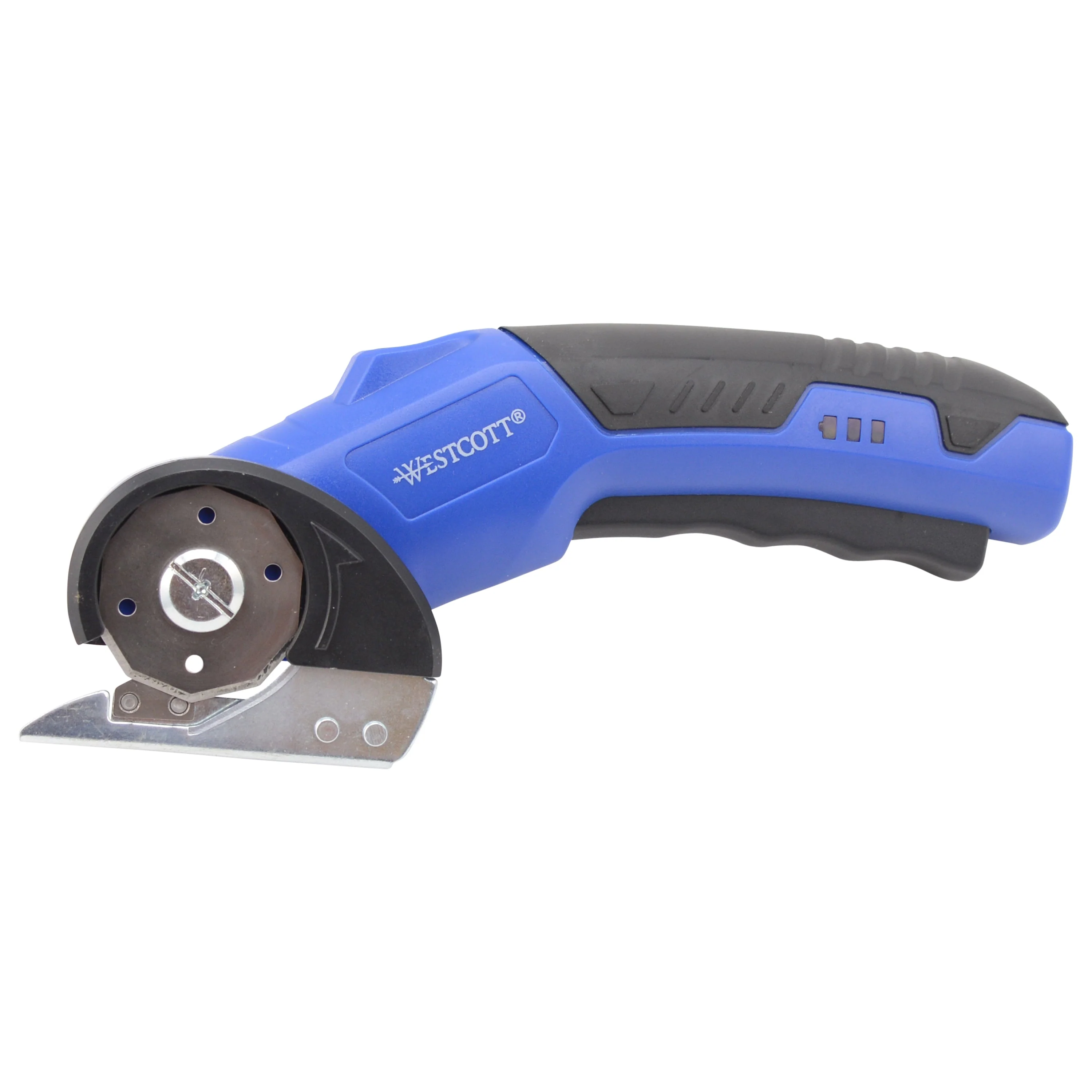 Westcott Rechargeable Electric Scissors, Cordless Power Scissors with Built-In Battery, Stainless Steel Blades Cut Up to 1/4", Ergonomic Comfort Grip, Cuts Cardboard, Fabric, Plastic & Packaging (00999-Parent) - Image 22