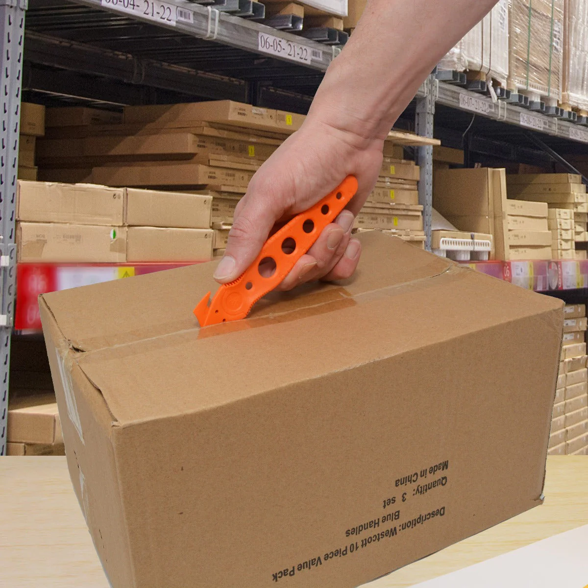 Westcott Saber Safety Cutters 50pk, Orange - Image 3