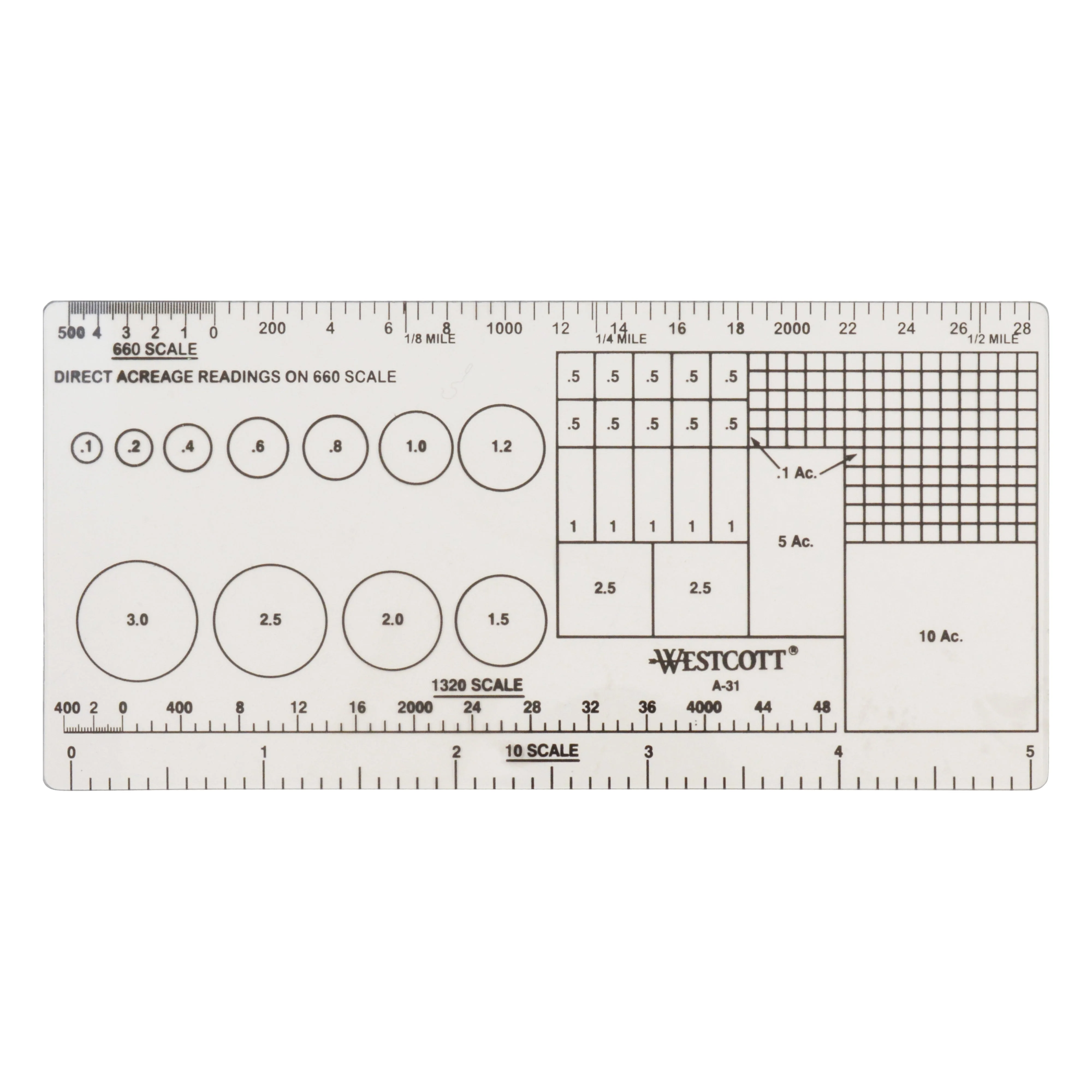 Westcott Scale Measuring Tool (A-31)