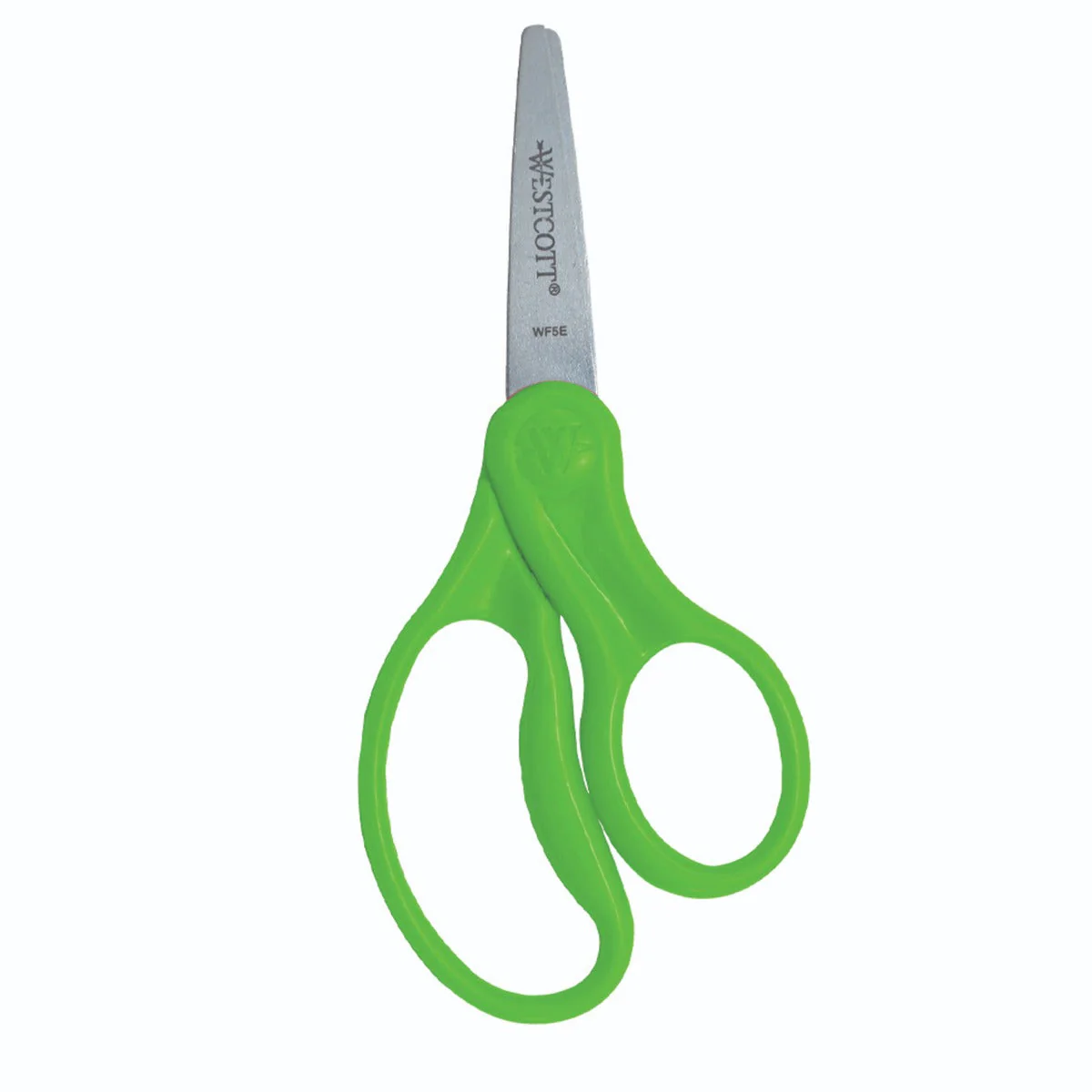 Westcott School Left and Right Handed Kids Scissors, 5 Inch Pointed, Green (16098)