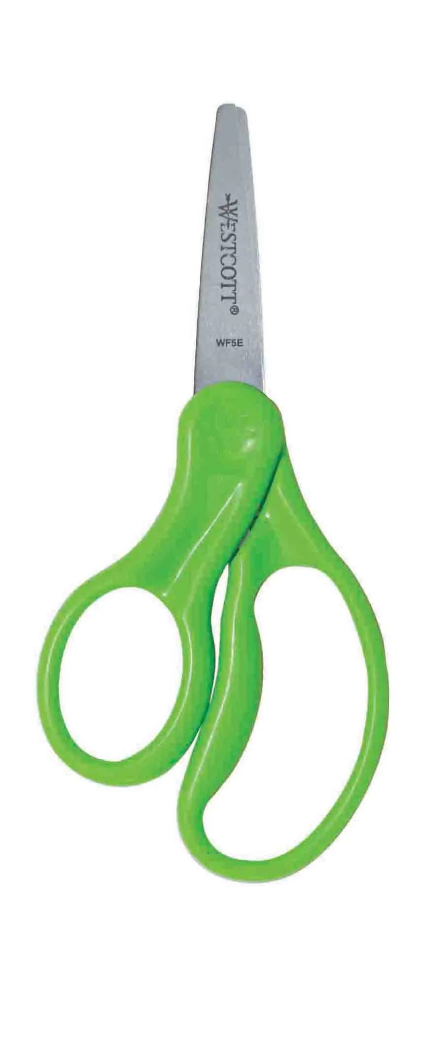 Westcott School Left and Right Handed Kids Scissors, 5 Inch Pointed, Green (16098) - Image 2