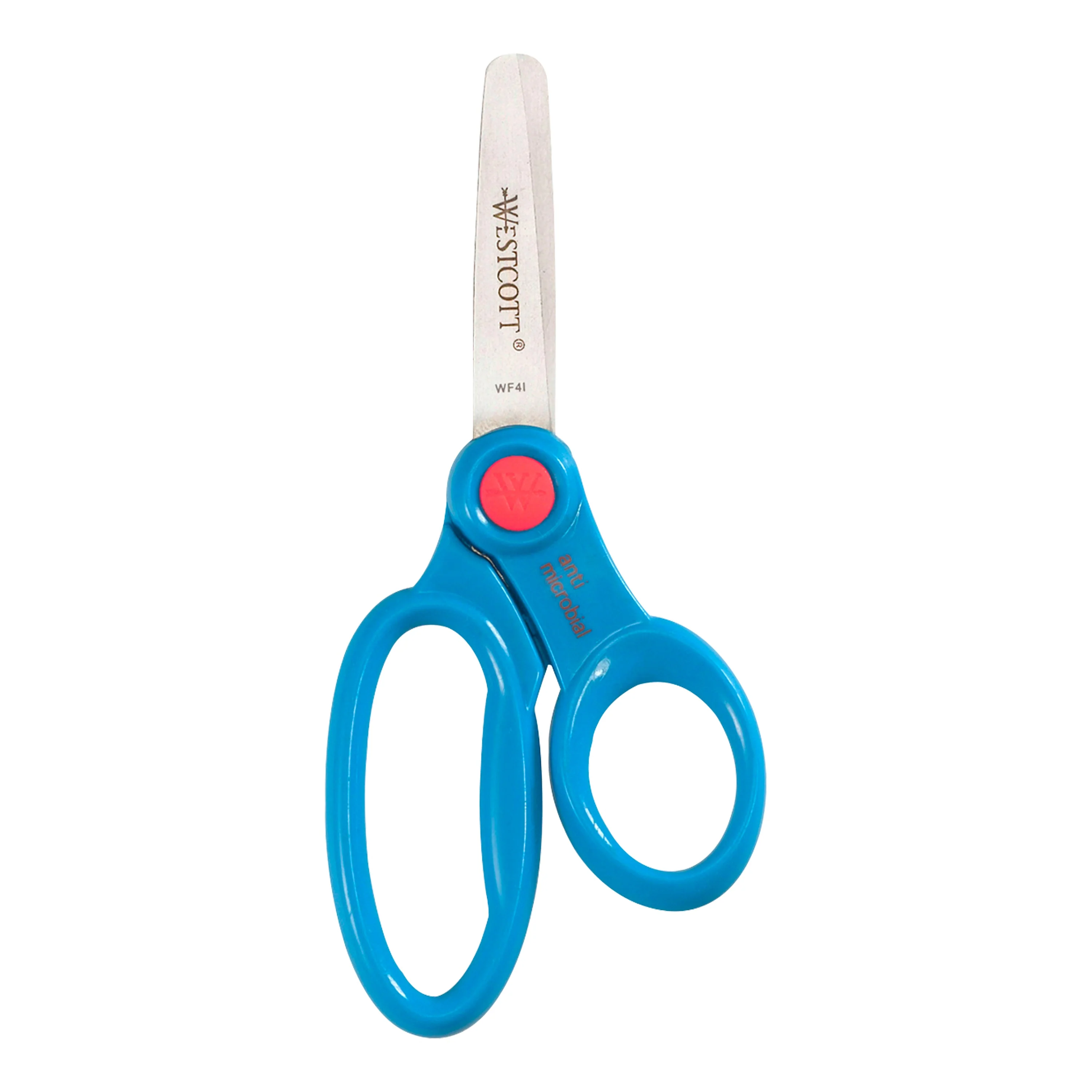 Westcott School Scissor Caddy and Kids Scissors With Anti-microbial Protection, 24 Scissors and 1 Caddy, 5-Inch Blunt (14756) - Image 6