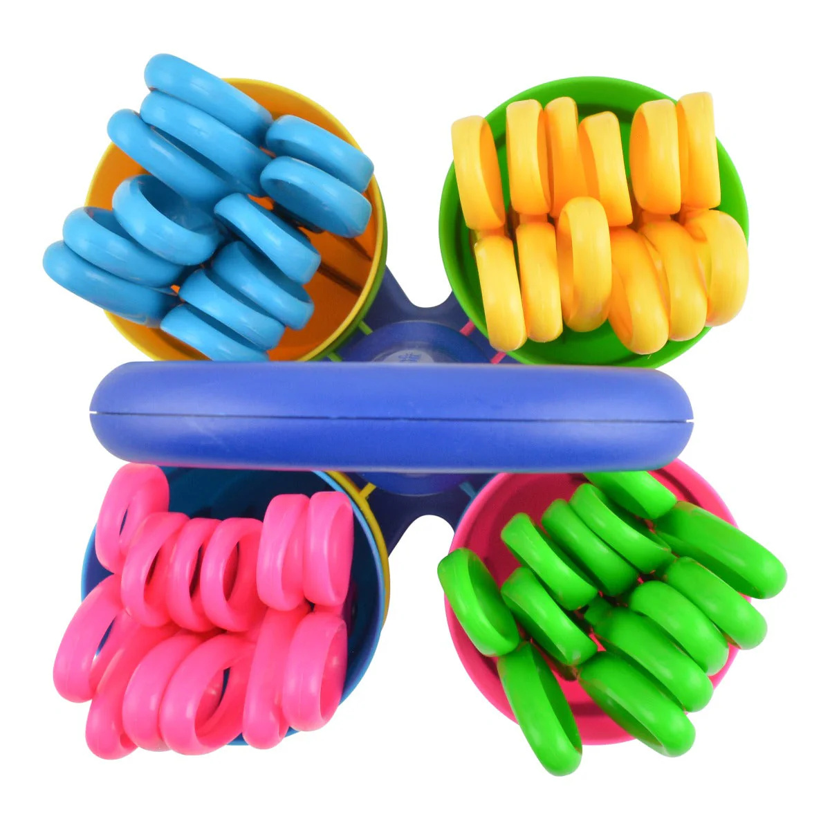 Westcott School Scissor Caddy and Kids Scissors With Anti-microbial Protection, 24 Scissors and 1 Caddy, 5-Inch Blunt (14756) - Image 9