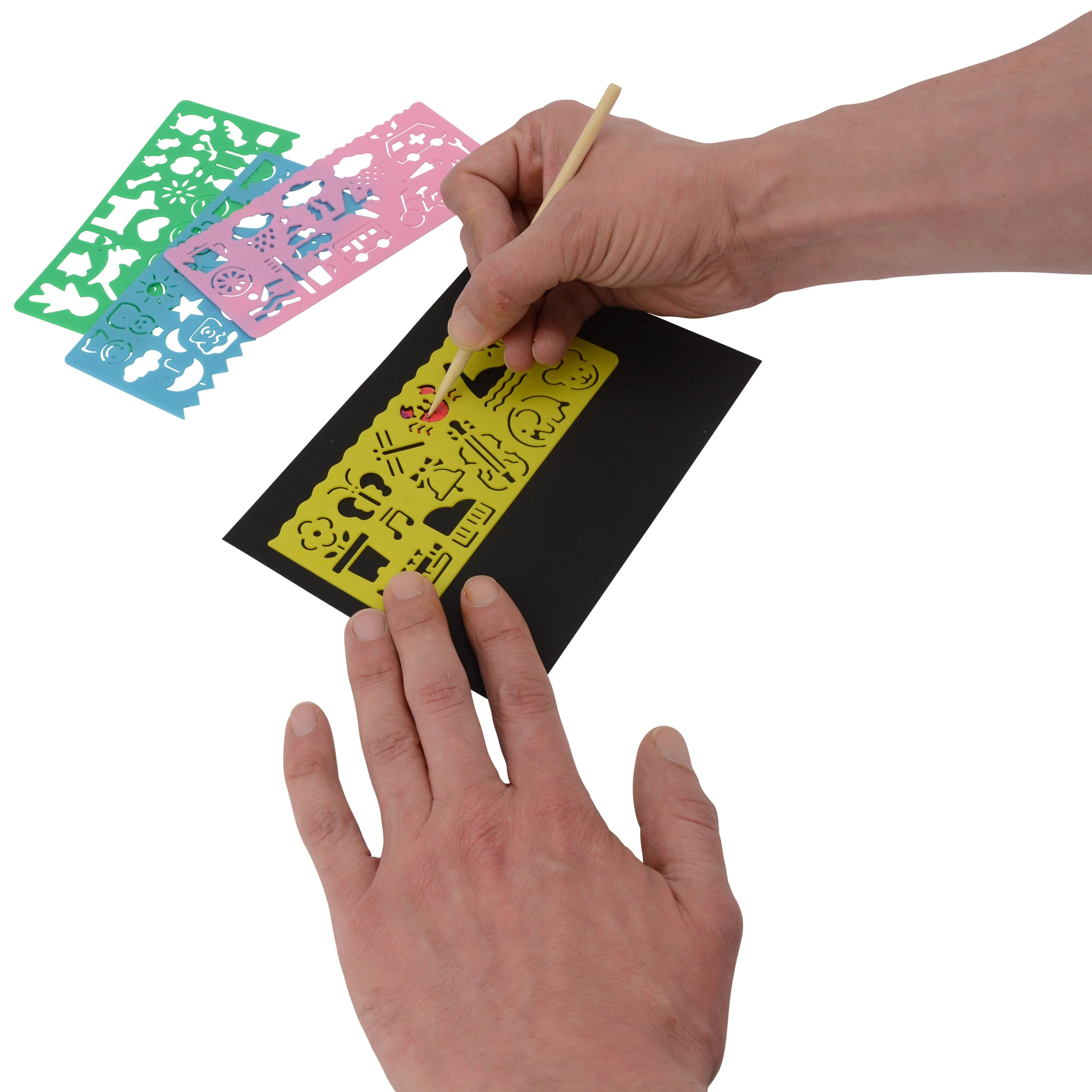 Westcott Scratch Paper Set for Kids, 60 Pieces (00984-PARENT) - Image 4