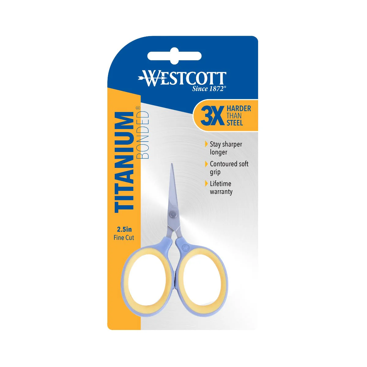 Westcott Sewing Titanium Bonded Fine Cut Scissors, 2.5" (13867) - Image 5